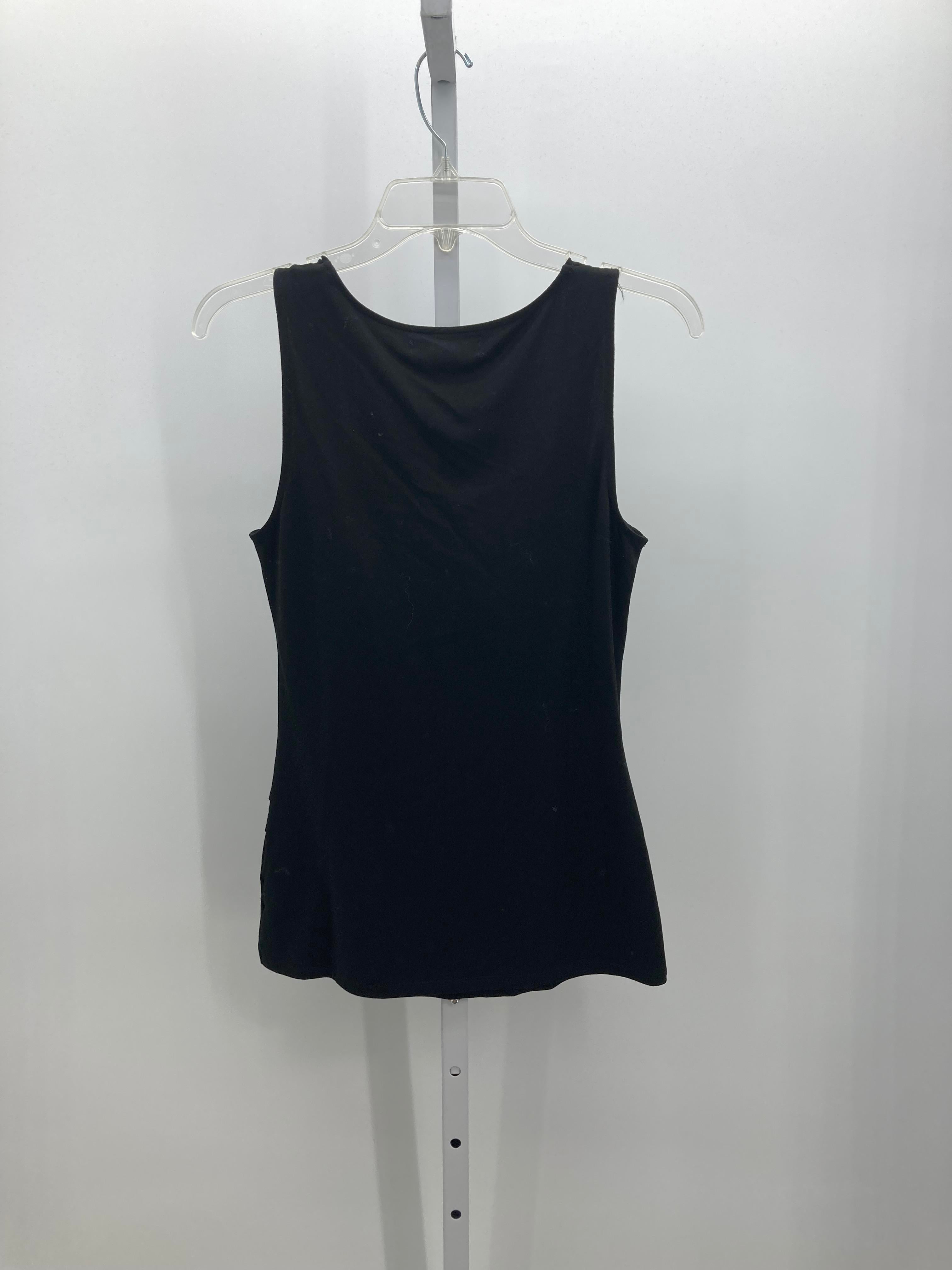 White House Black Size Small Misses Sleeveless Shirt