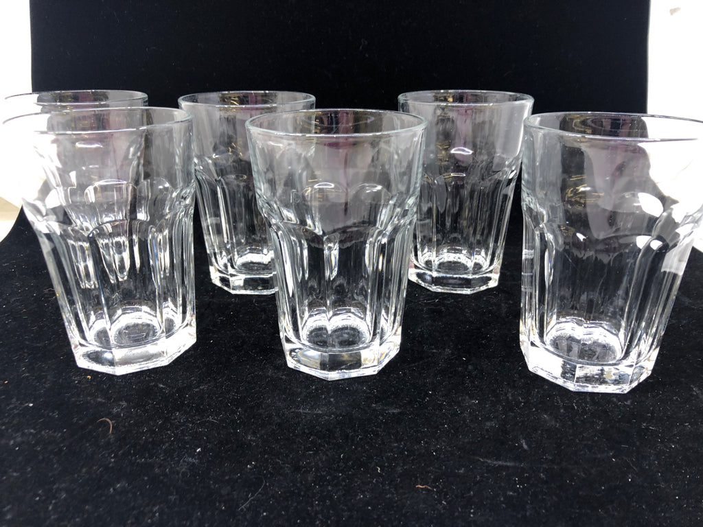 6 DRINKING GLASSES-LIBERTY DURATUFF.