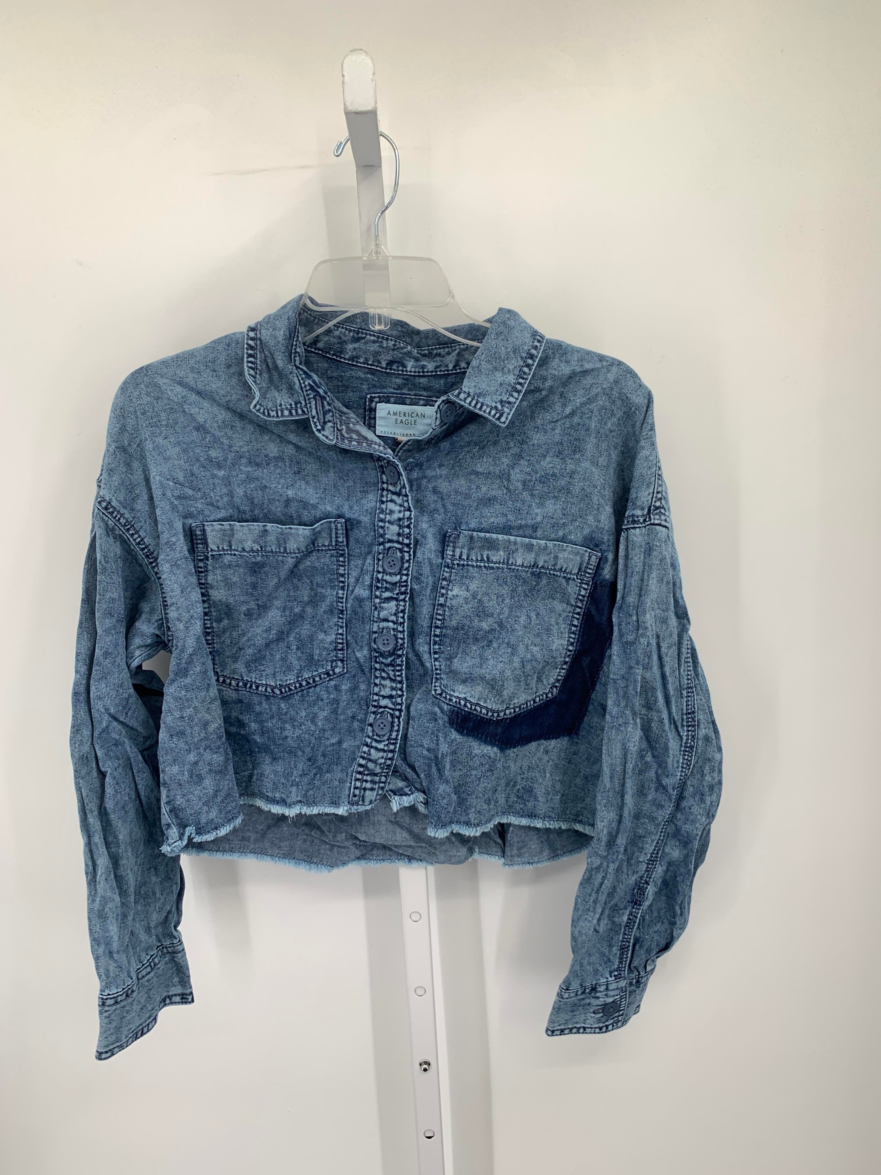 American Eagle Size XS/S Juniors Long Sleeve Shirt