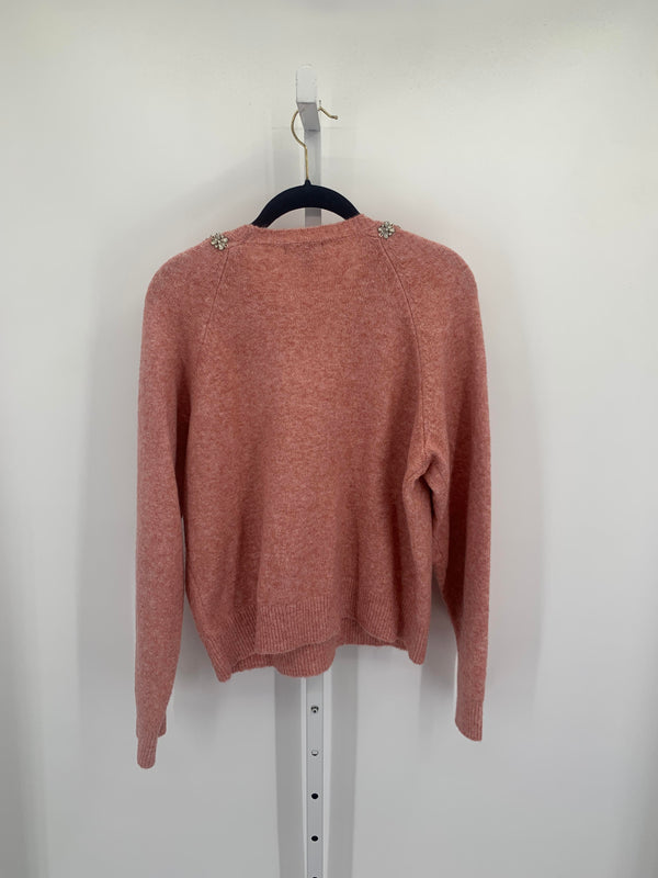 Express Size Medium Misses Long Slv Sweater