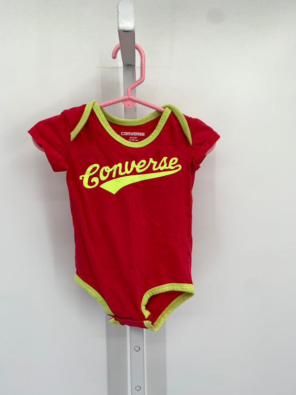 Converse Size 9-12 months Girls Short Sleeve Shirt