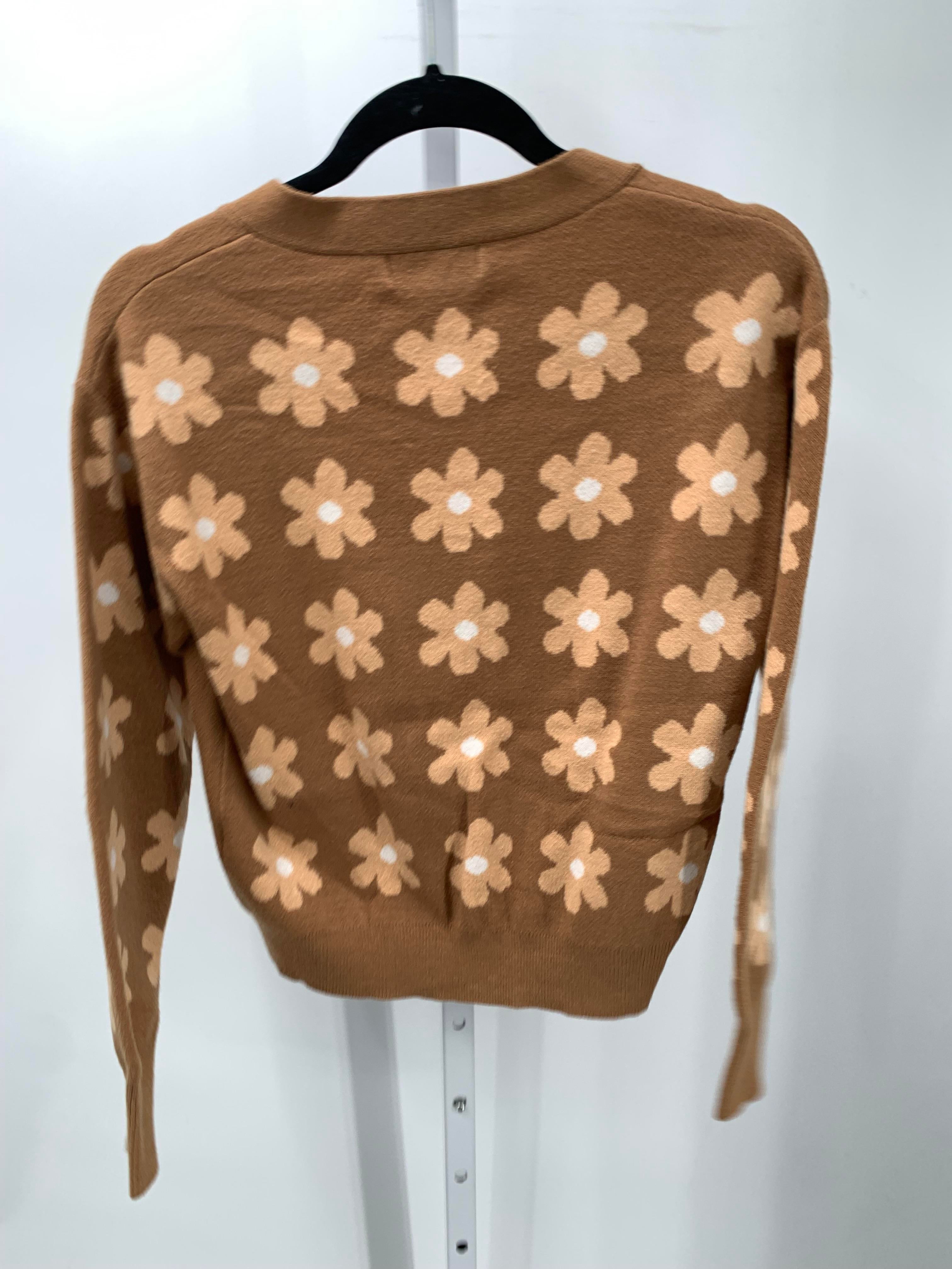 Size Large Juniors Long Sleeve Sweater