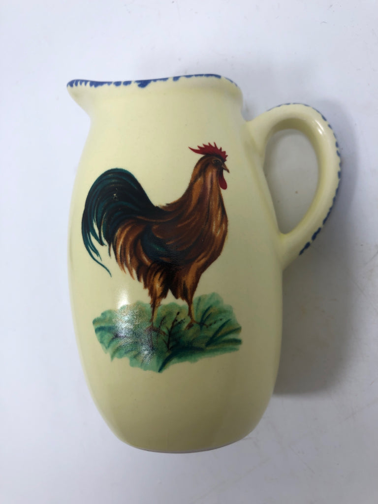 ROOSTER CREAM & SUGAR.
