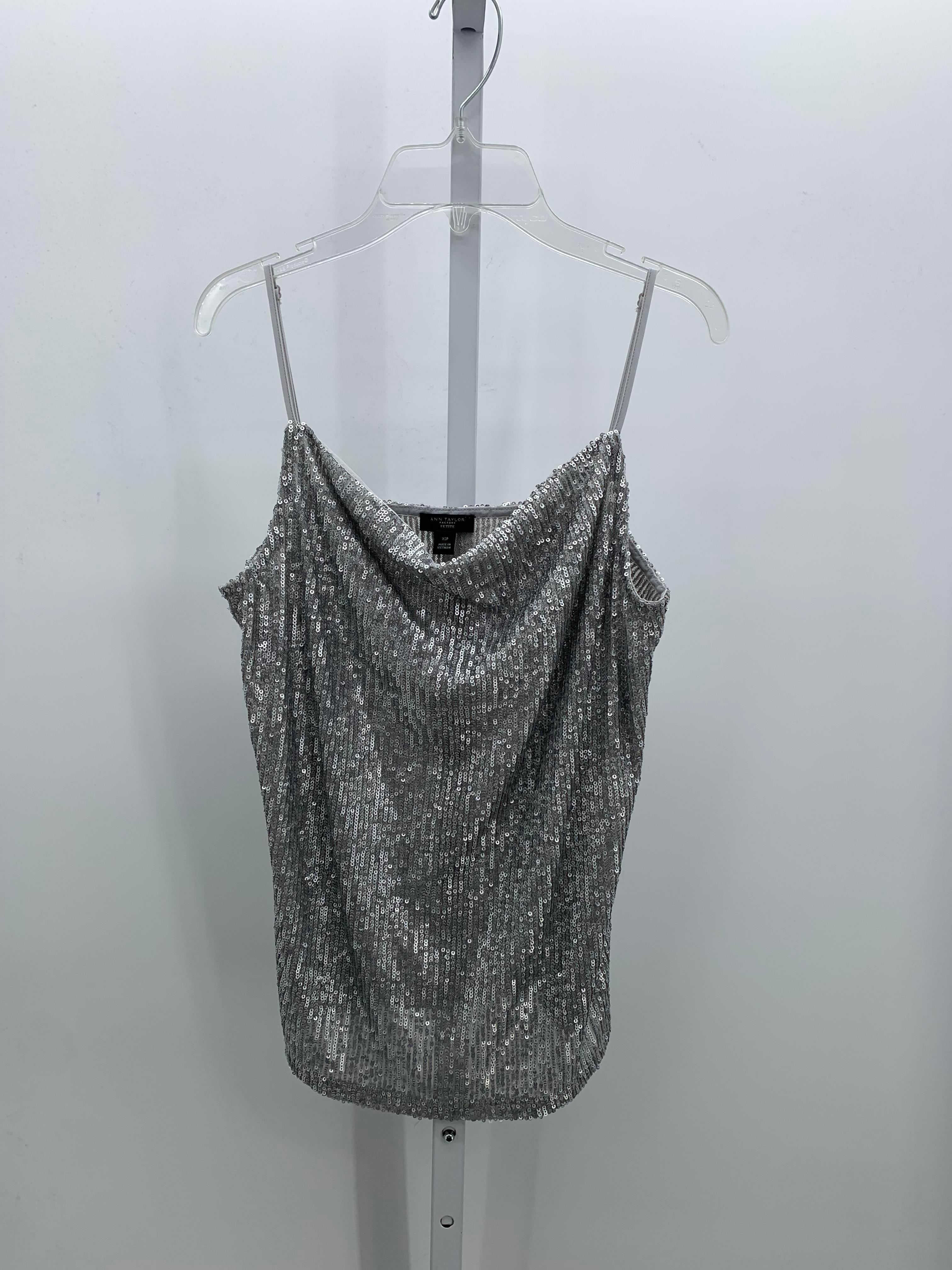 Ann Taylor Size X Small Petite Petite Sleeveless Shirt
