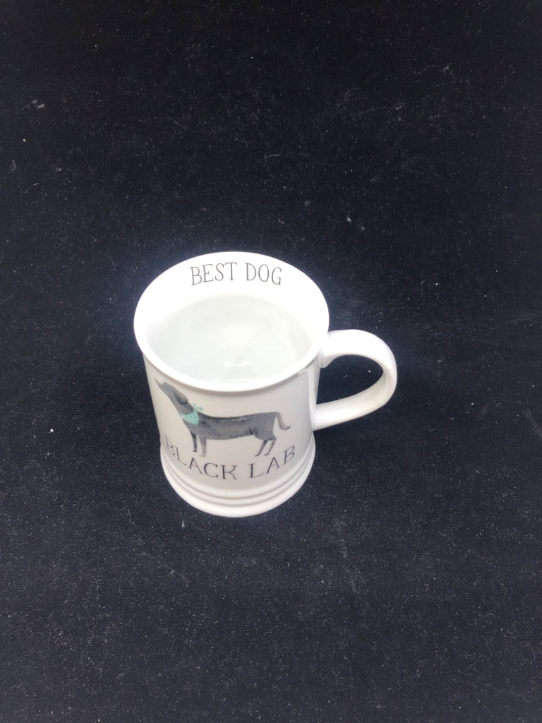 BLACK LAB MUG-JULIANNA SWANEY.