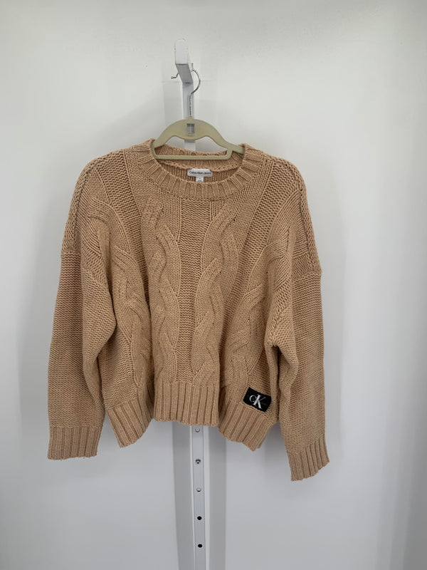 Calvin Klein Size Medium Misses Long Slv Sweater