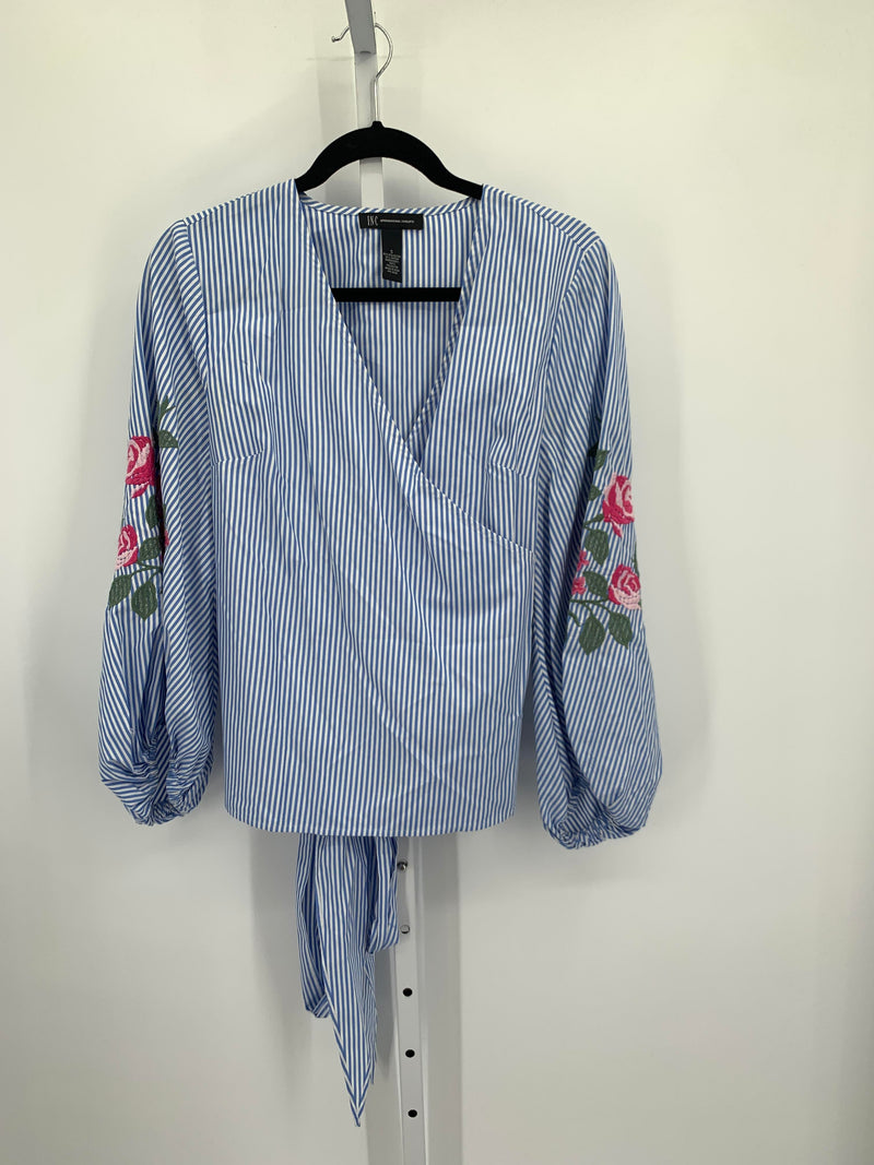 INC Size Small Misses Long Sleeve Shirt