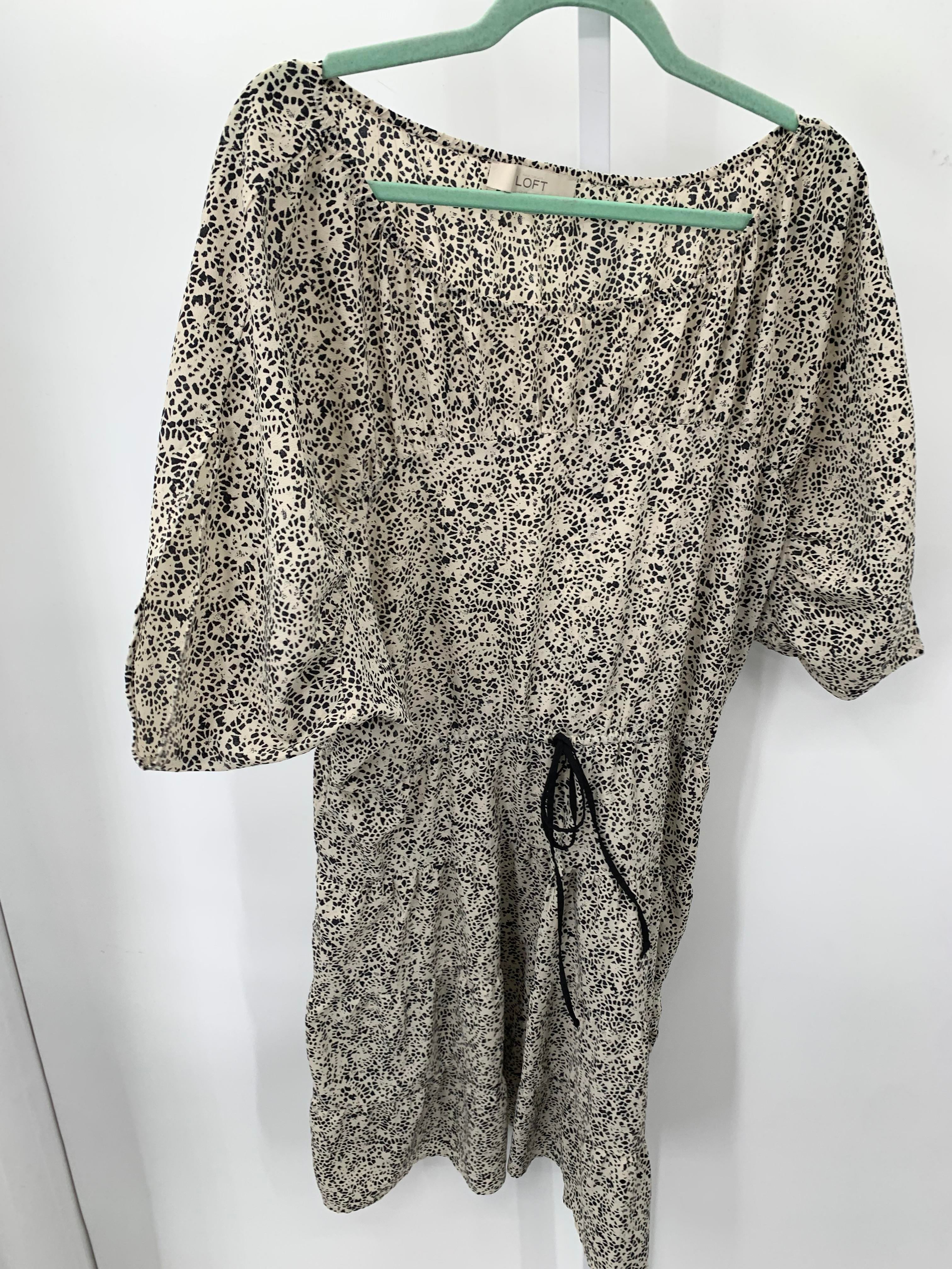 Loft Size Medium Misses Short Sleeve Dress