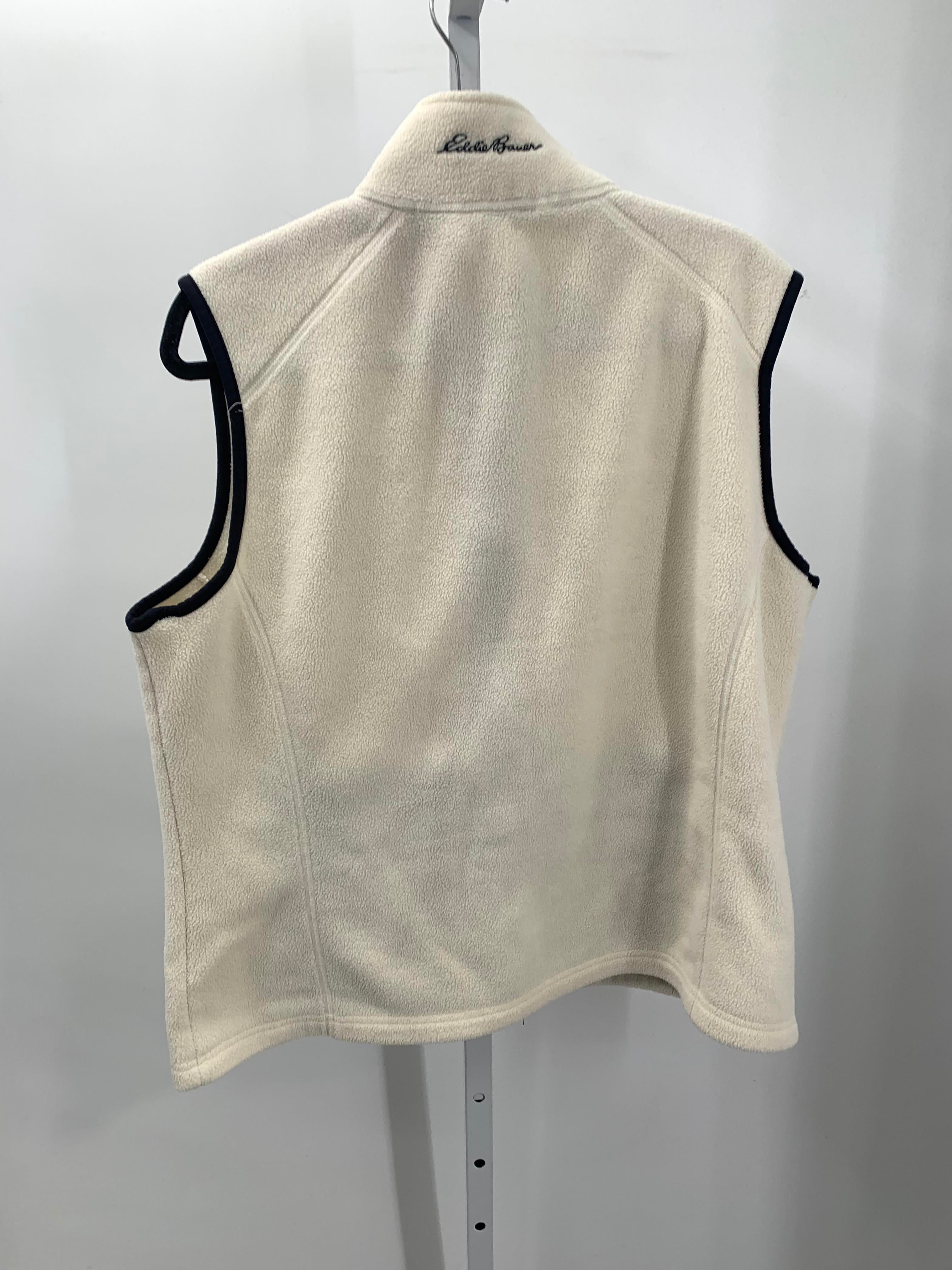 Eddie Bauer Size Extra Large Misses Fleece Jacket