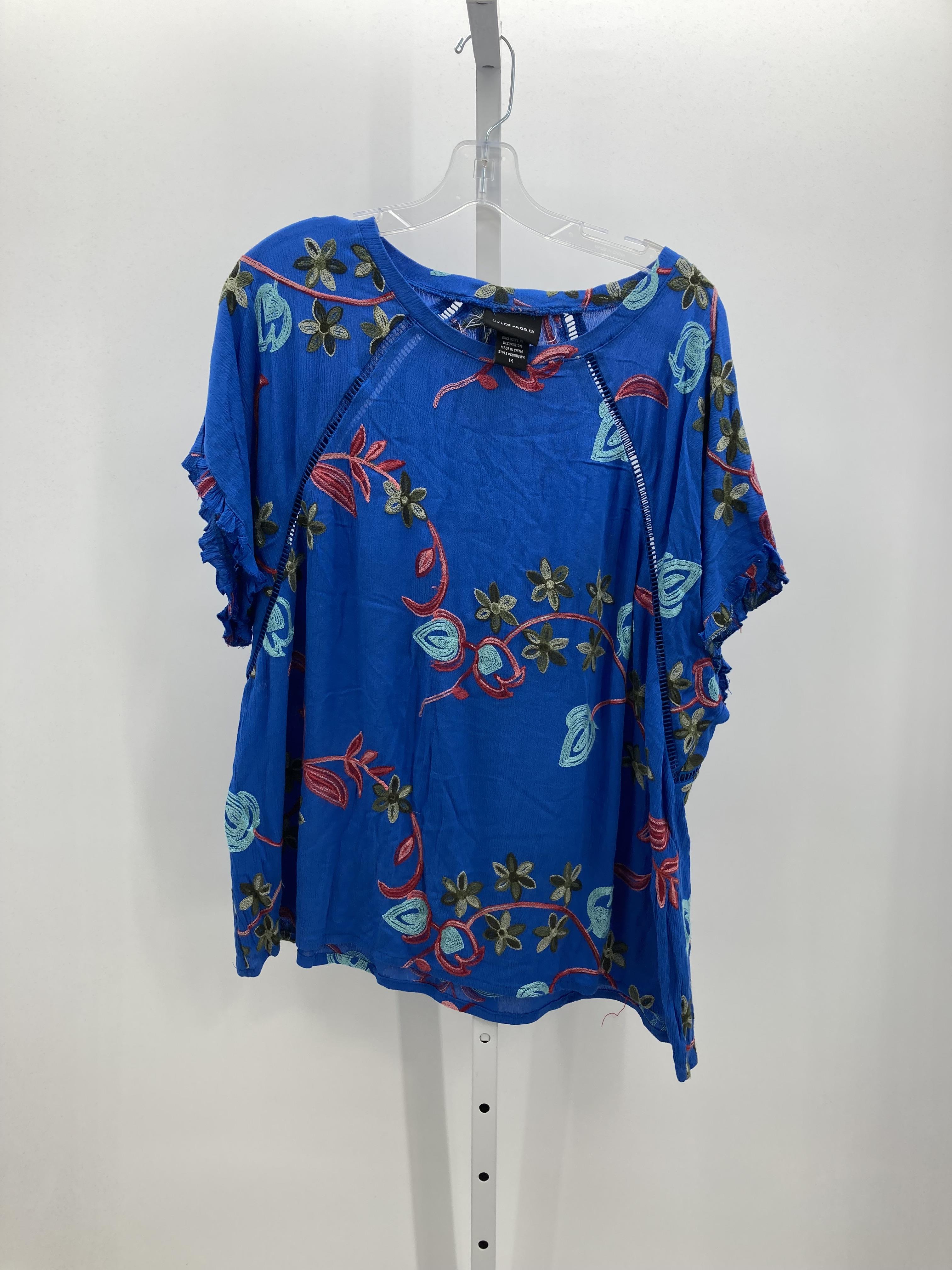 Size 1X Womens Short Sleeve Shirt