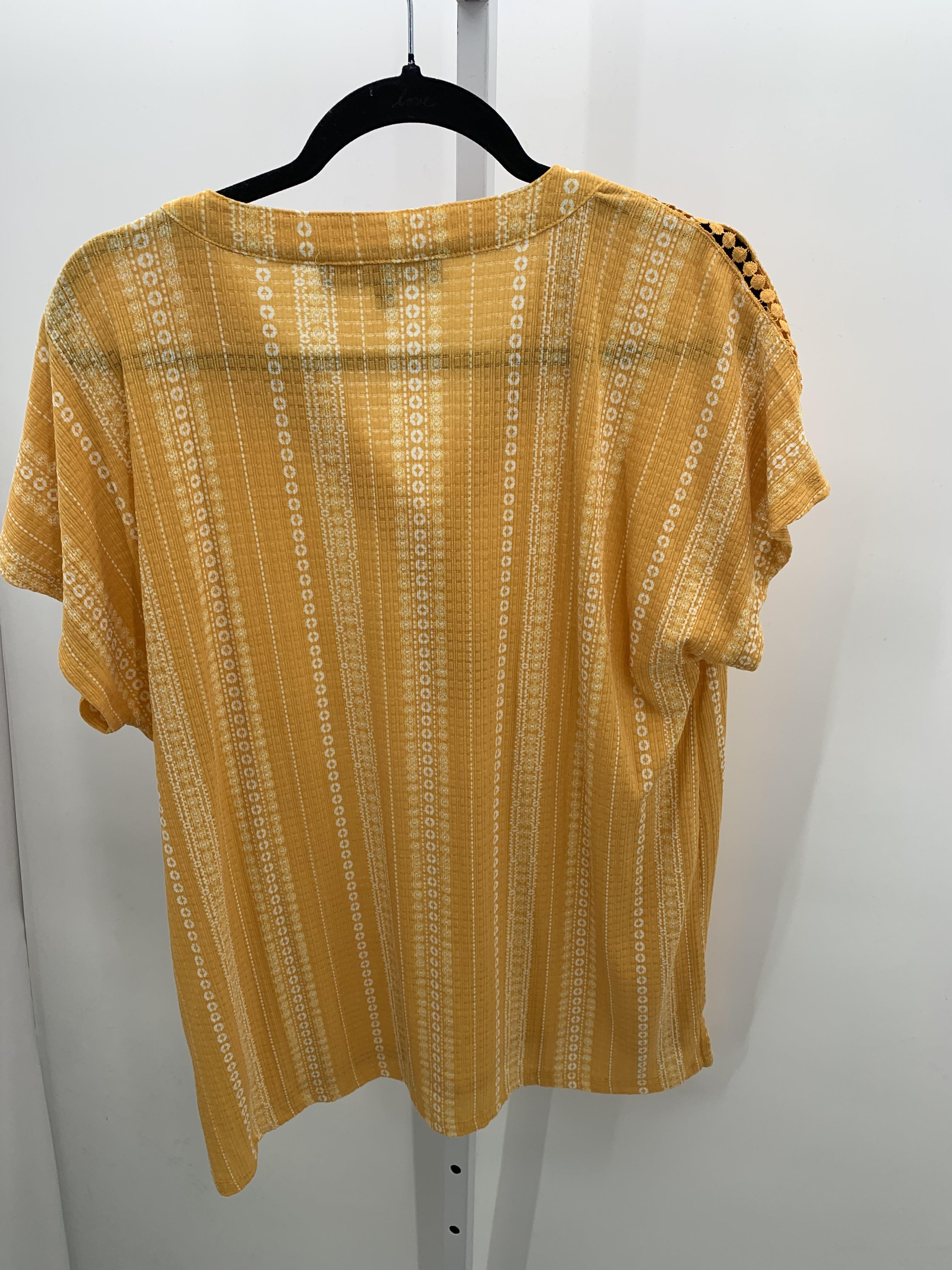 Berkley Jensen Size XXL Misses Short Sleeve Shirt