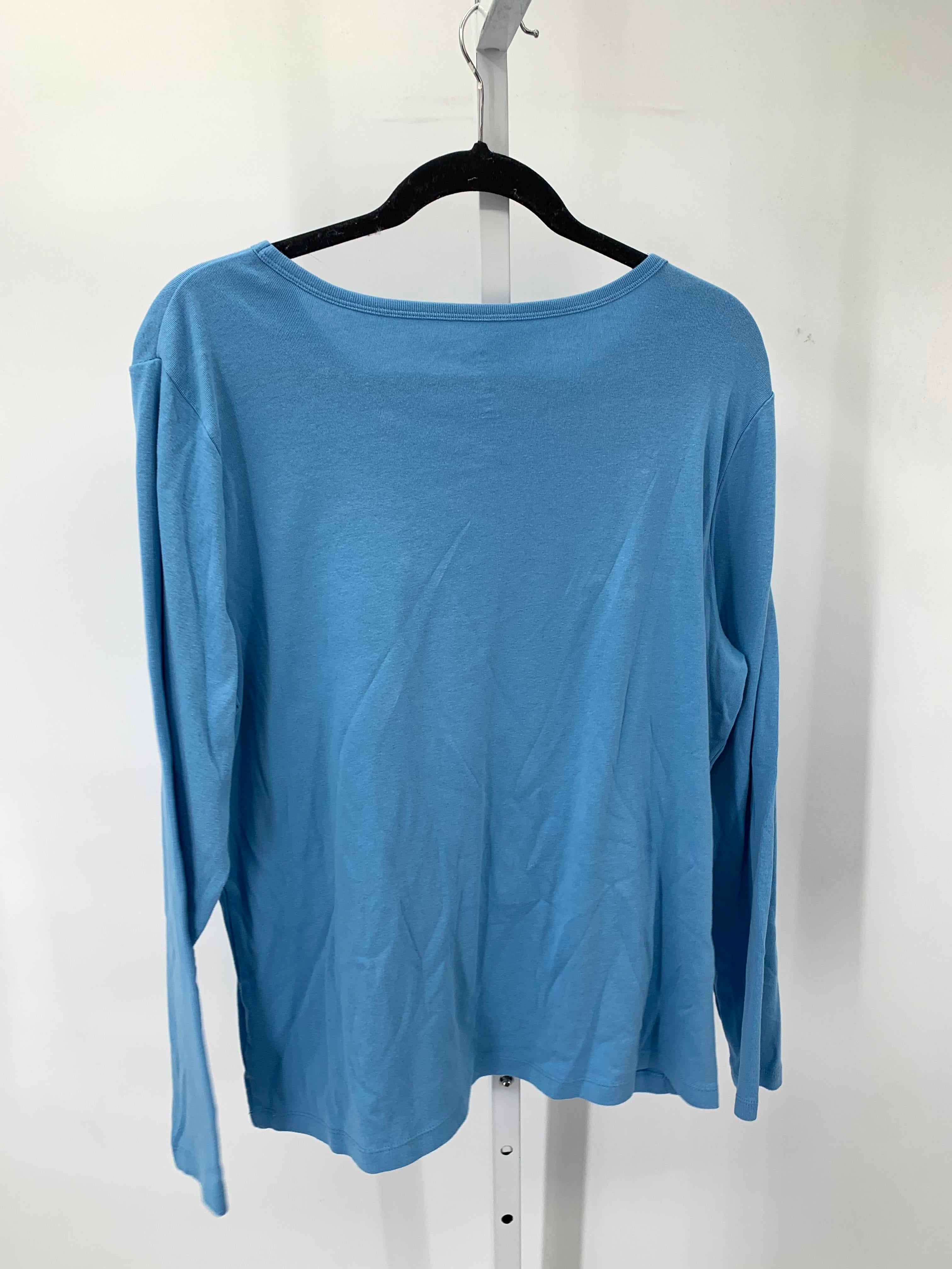St. Johns Bay Size XXL Misses Long Sleeve Shirt