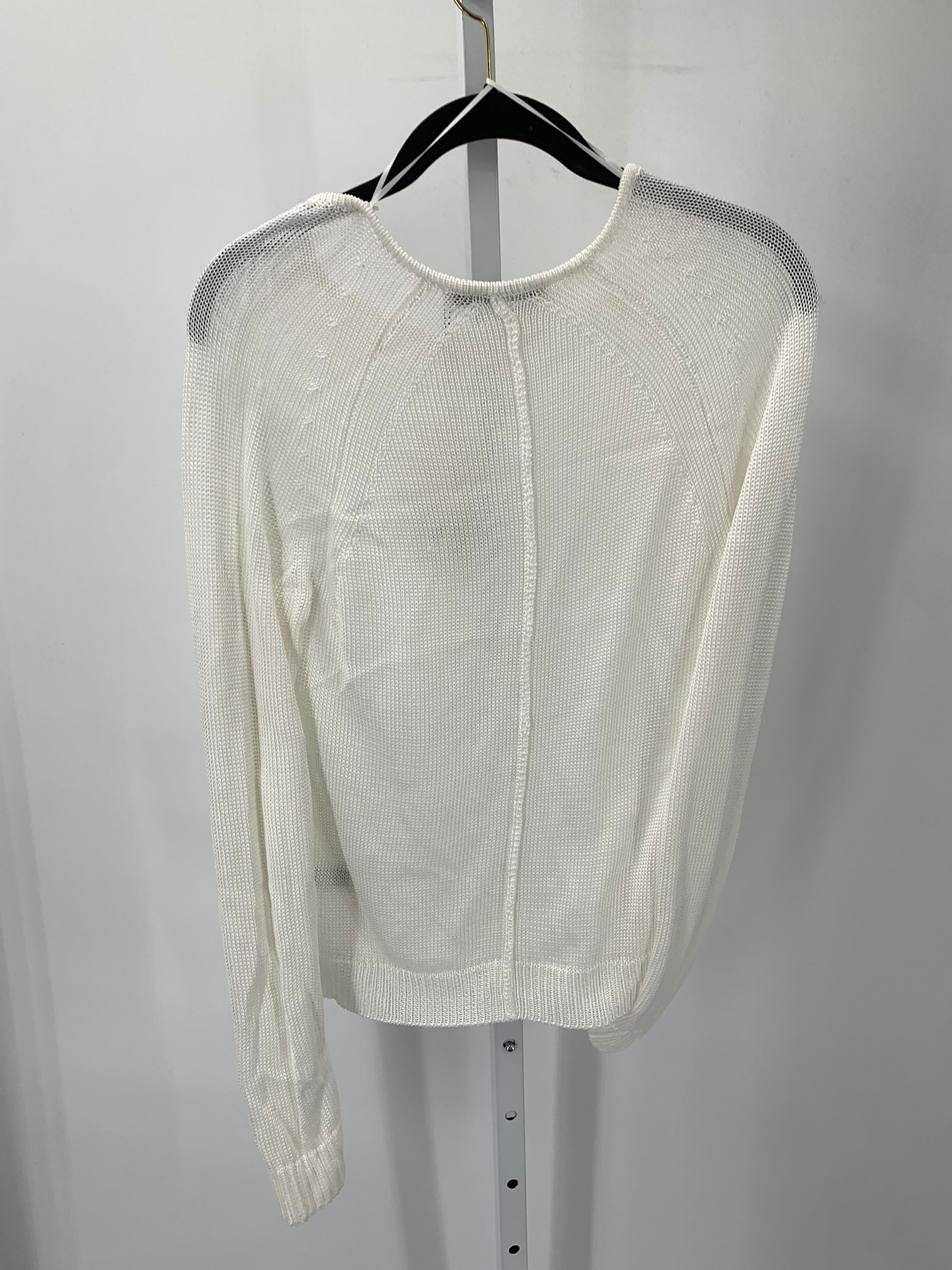 Zara Size Medium Misses Long Slv Sweater