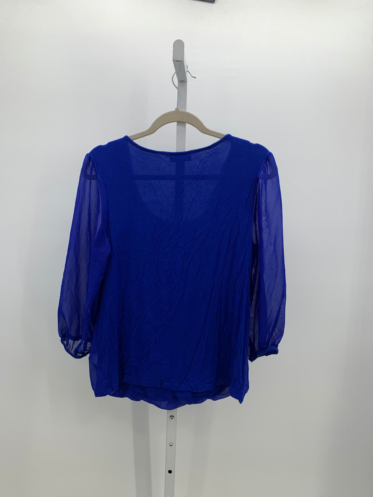 Ab Studio Size Large Misses 3/4 Sleeve Shirt