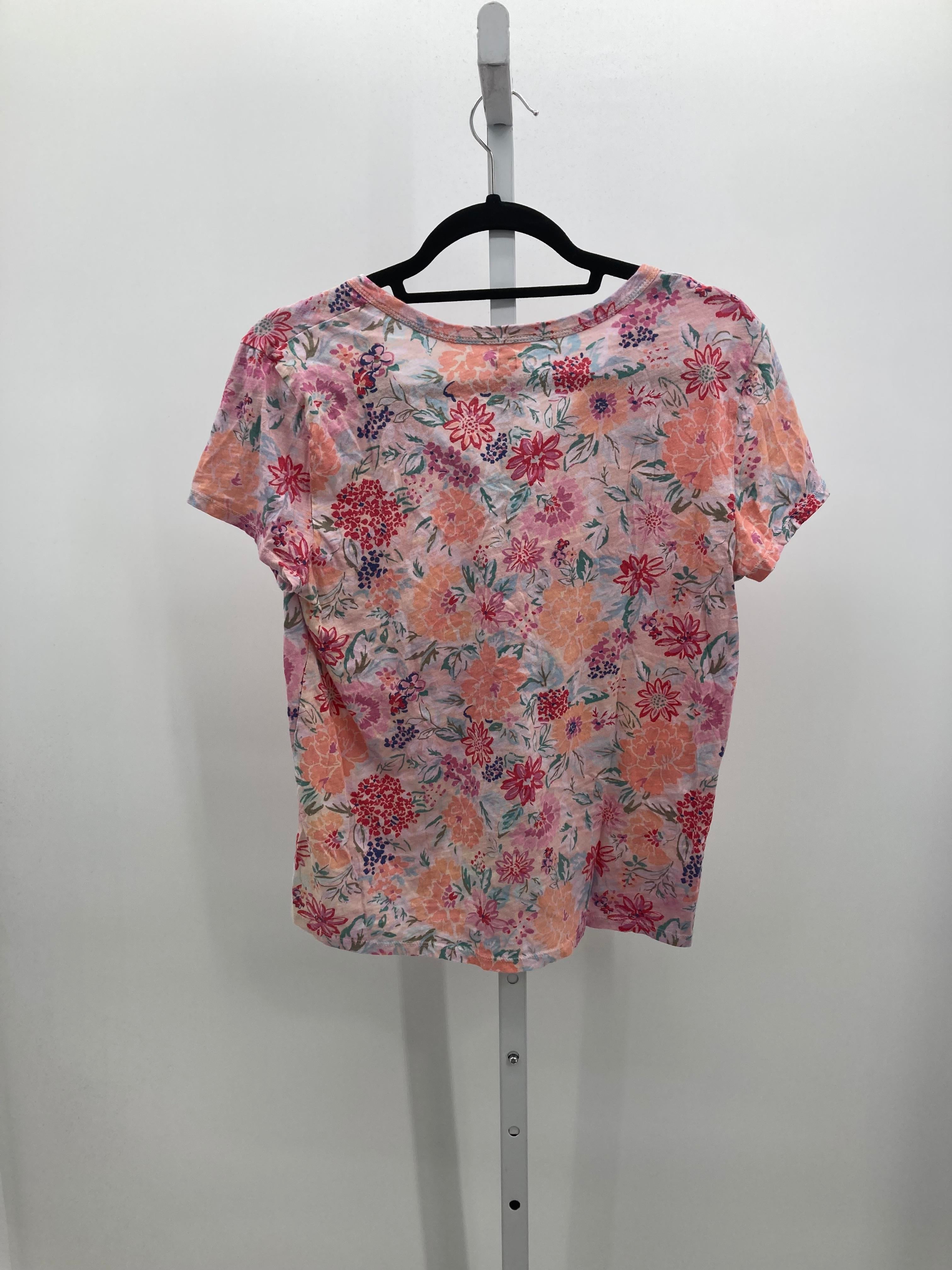 Loft Size Medium Misses Short Sleeve Shirt