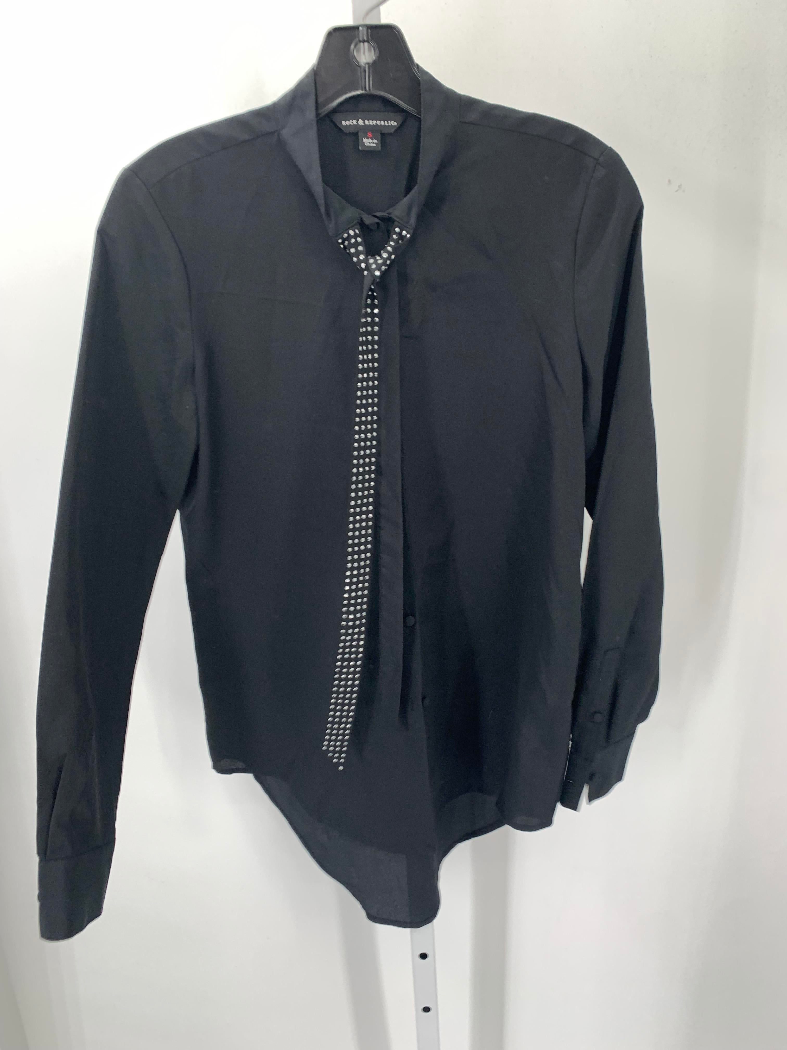 Rock & Republic Size Small Misses Long Sleeve Shirt