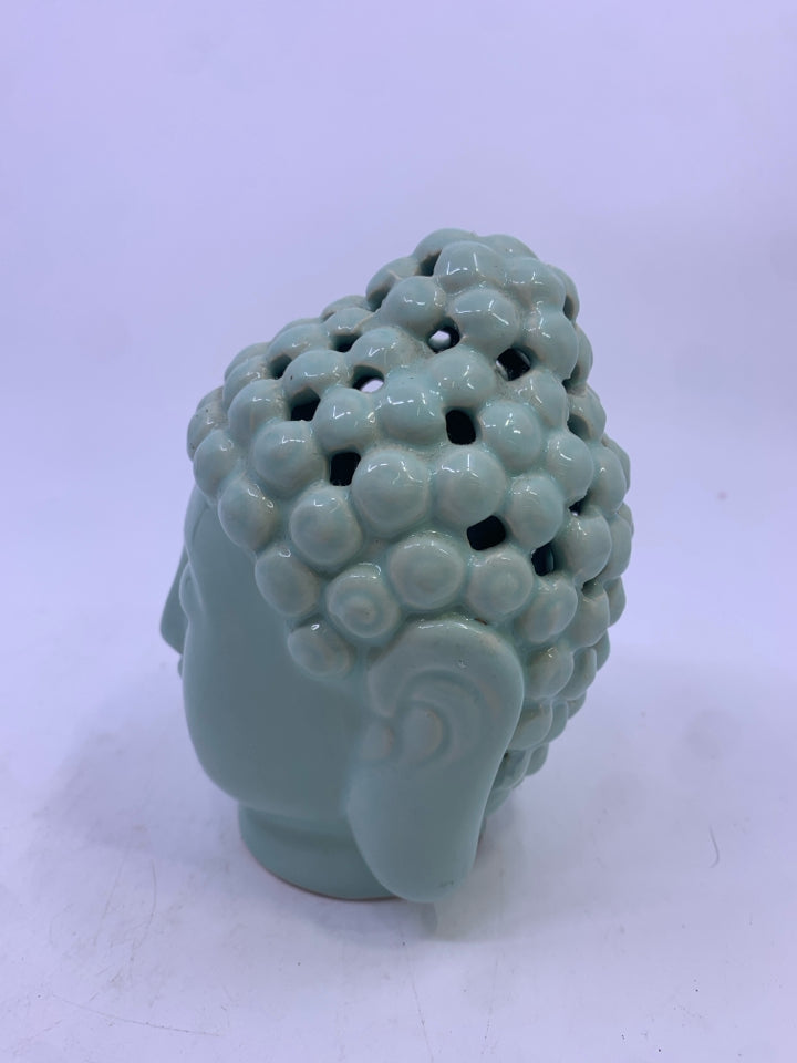 TURQUOISE BUDDHA HEAD.