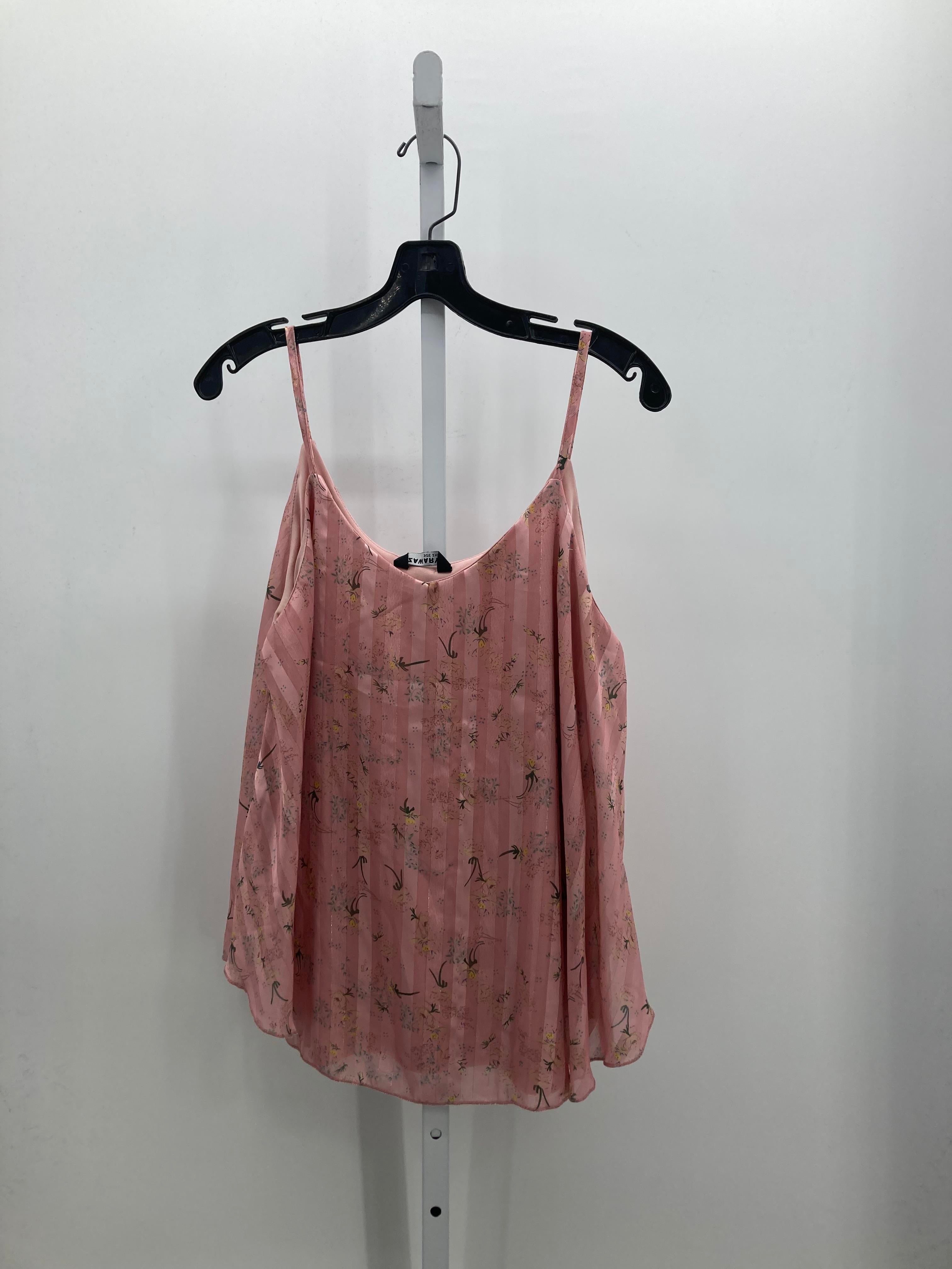 Size 3X Womens Sleeveless Shirt
