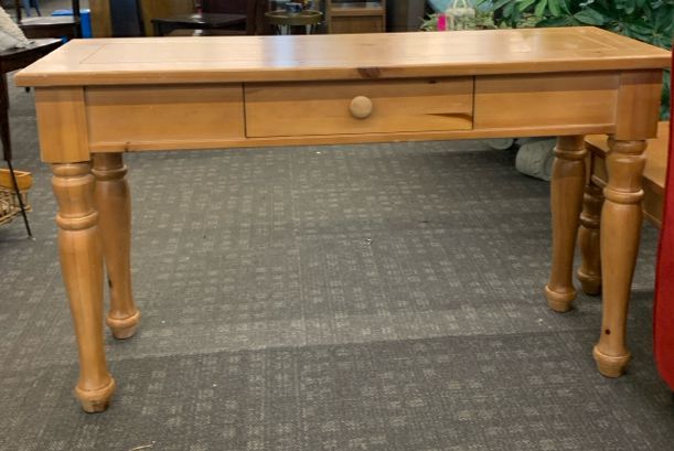 SOFA TABLE WITH DRAWER.