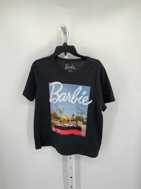 Barbie Size Large Misses Short Sleeve Shirt