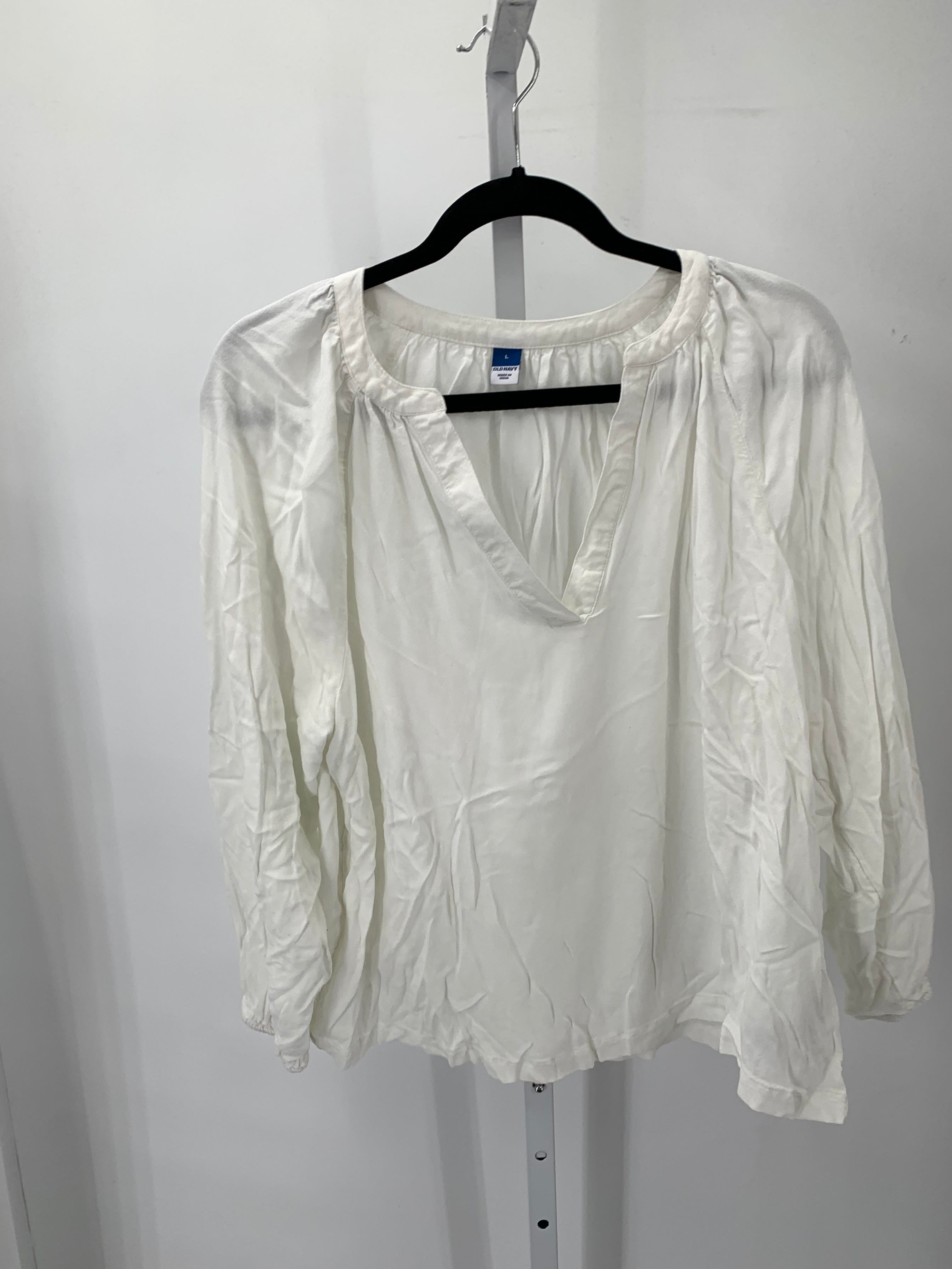 Old Navy Size Large Misses Long Sleeve Shirt