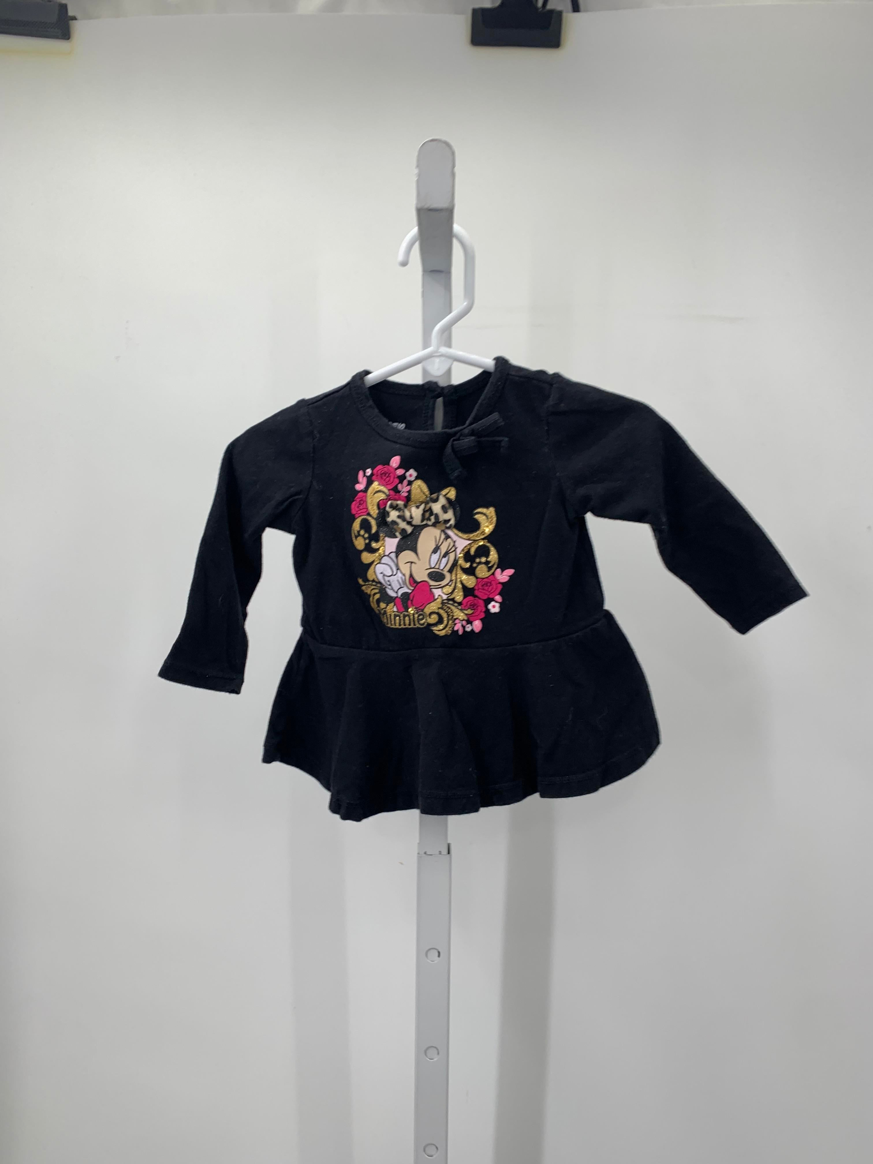 Disney Size 6 Months Girls Long Sleeve Shirt