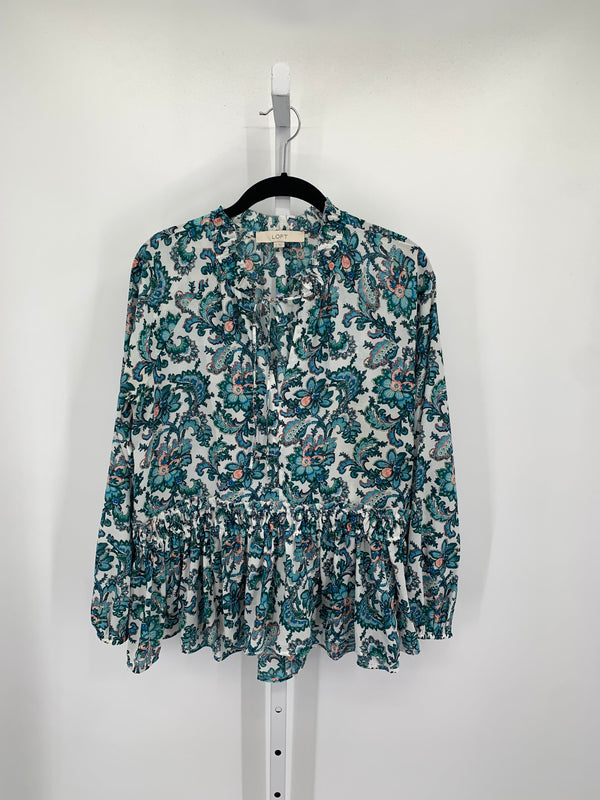 Loft Size Small Misses Long Sleeve Shirt