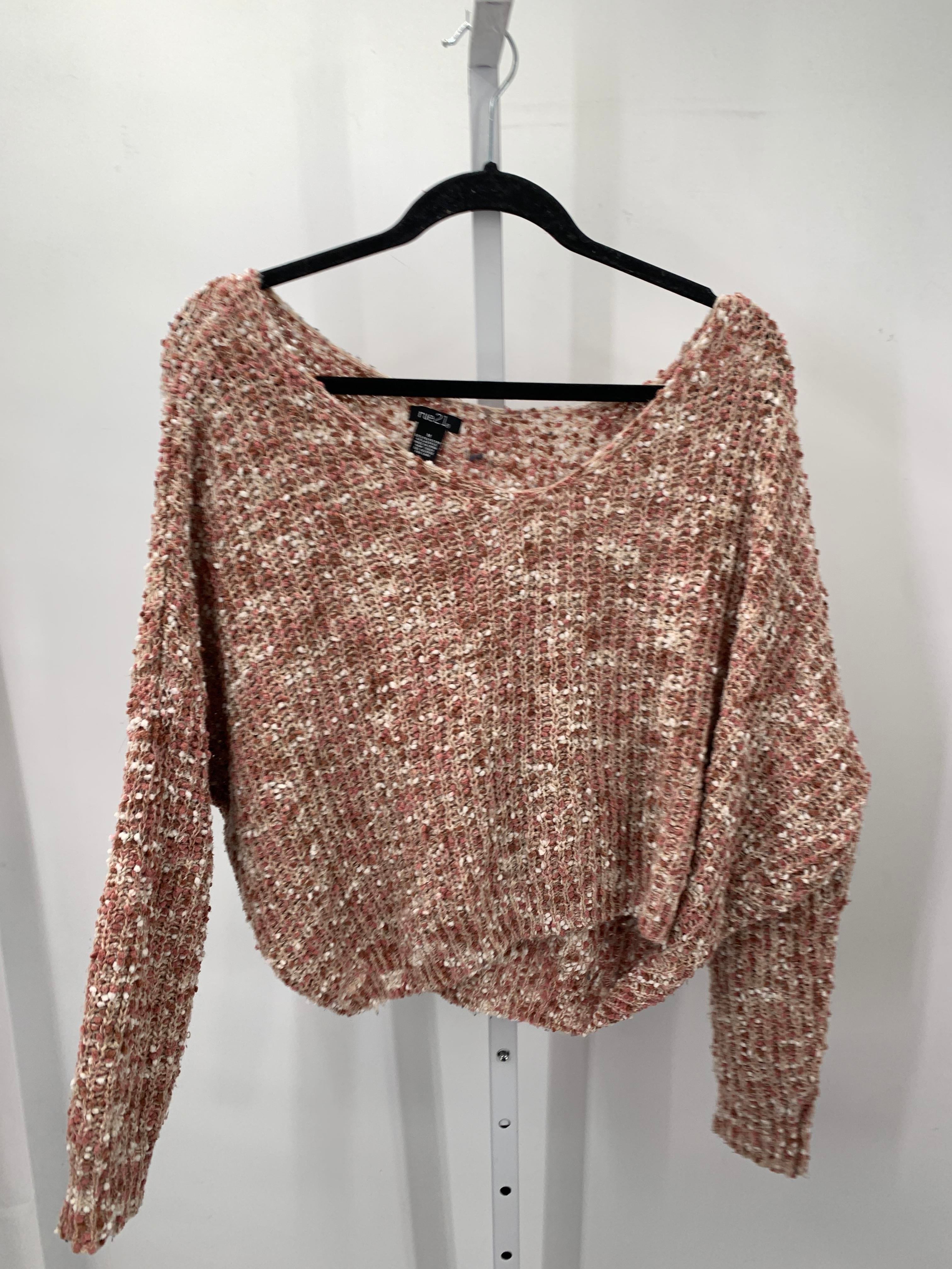 rue21 Size Medium Juniors Long Sleeve Sweater