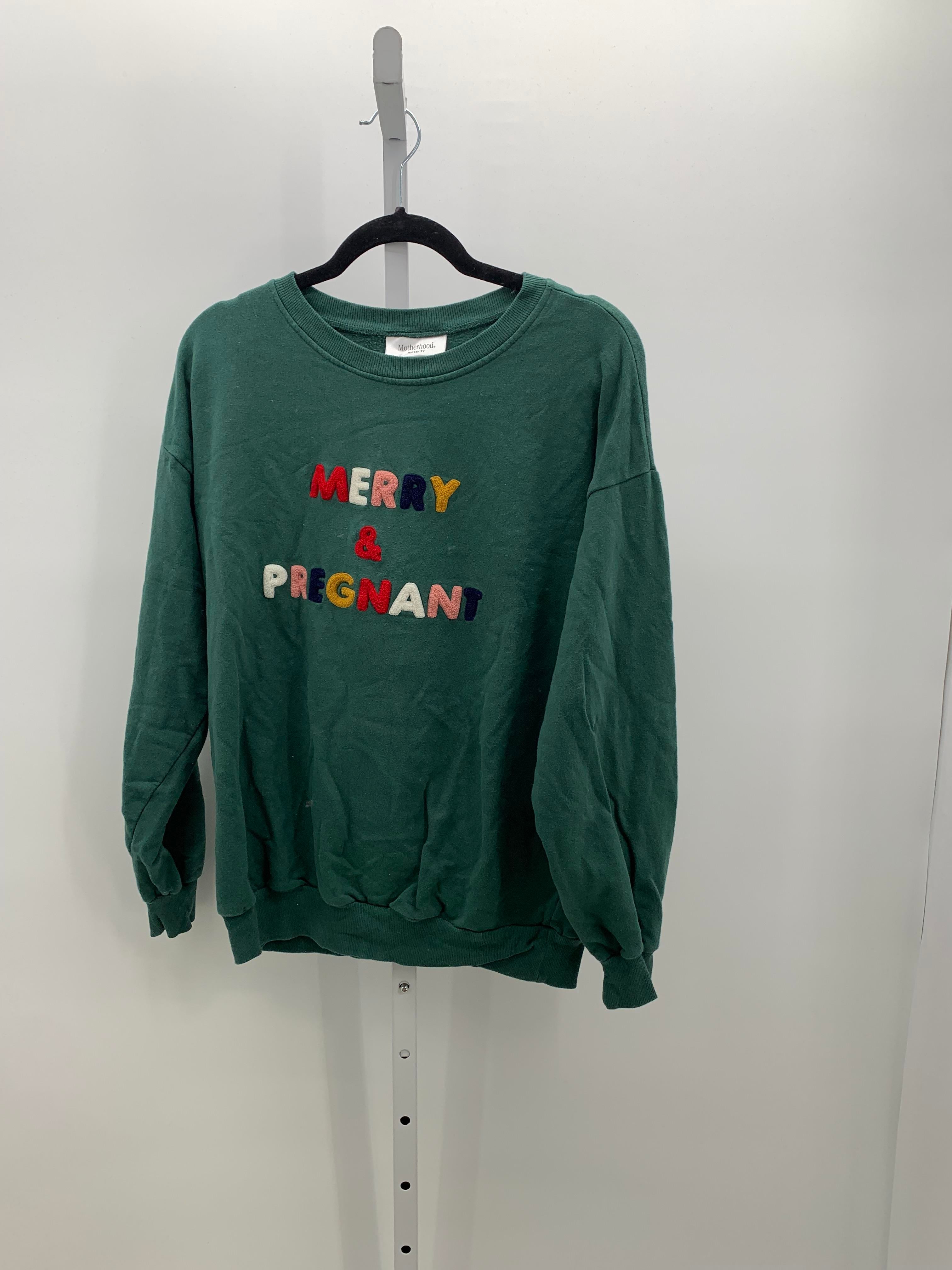 LONG SLV SHIRT MERRY & PREGNANT
