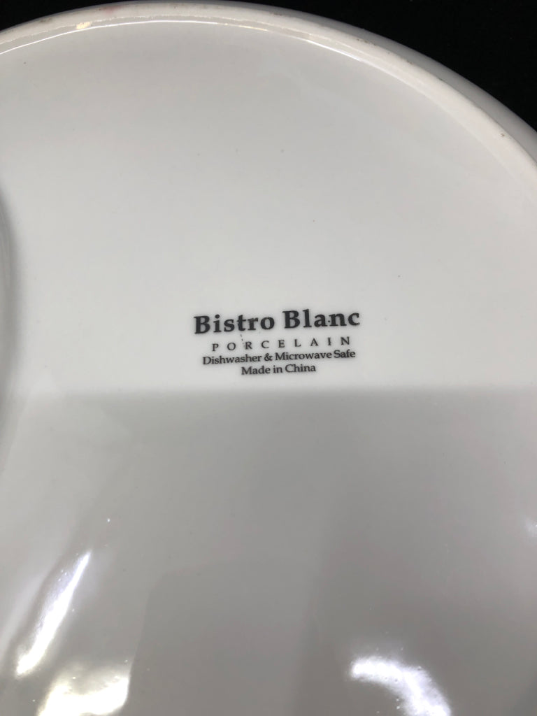 BISTRO WHITE SERVING PLATE.