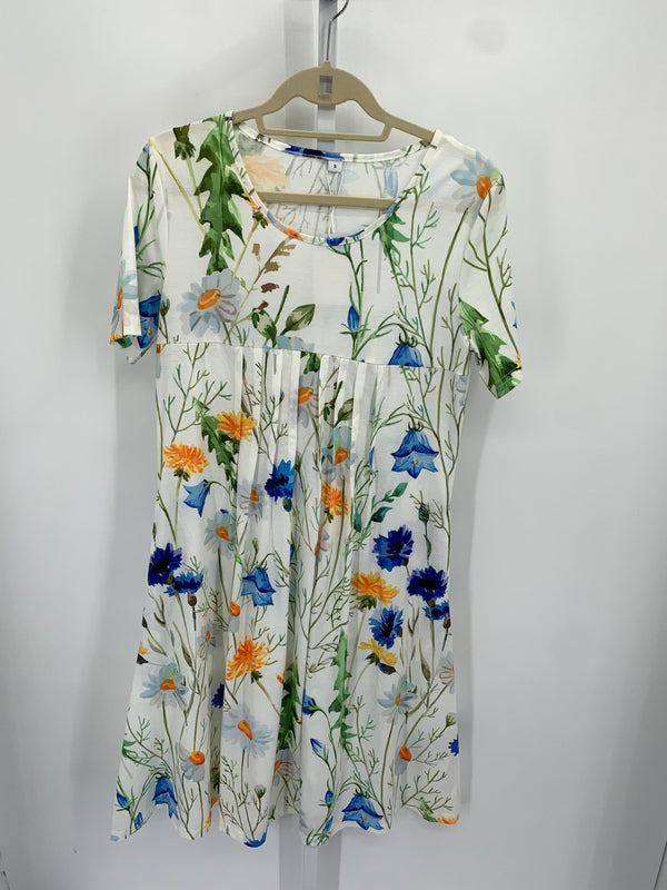 Size Small Misses Short Sleeve Dress