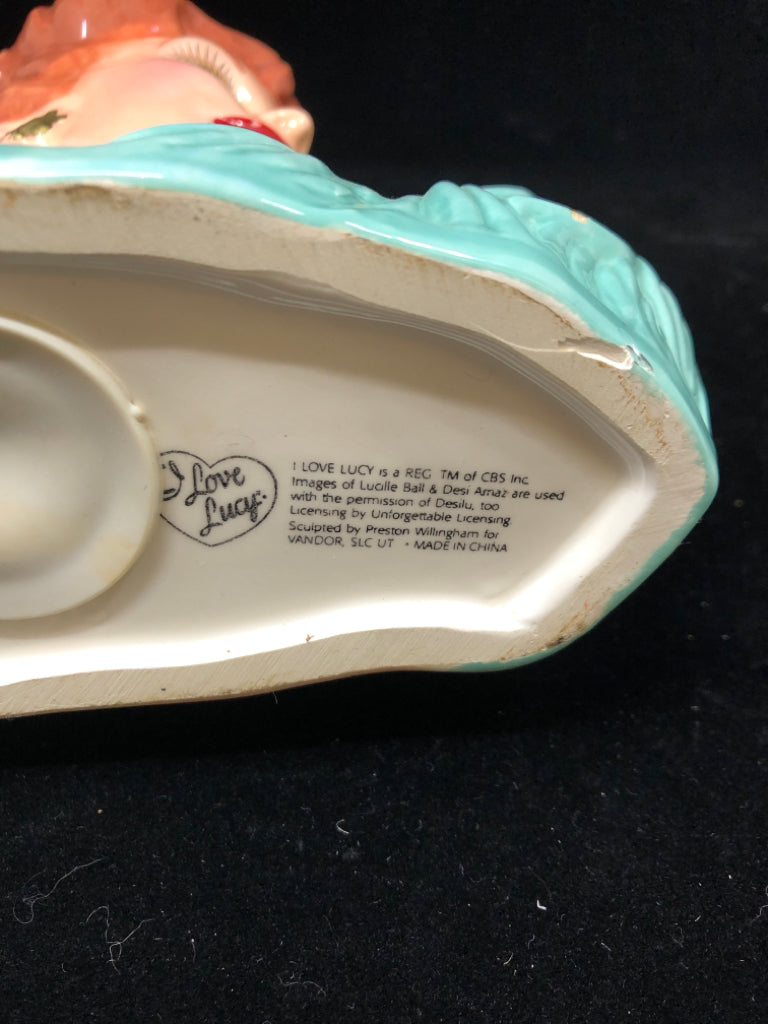 LUCILLE BALL CERAMIC BANK.