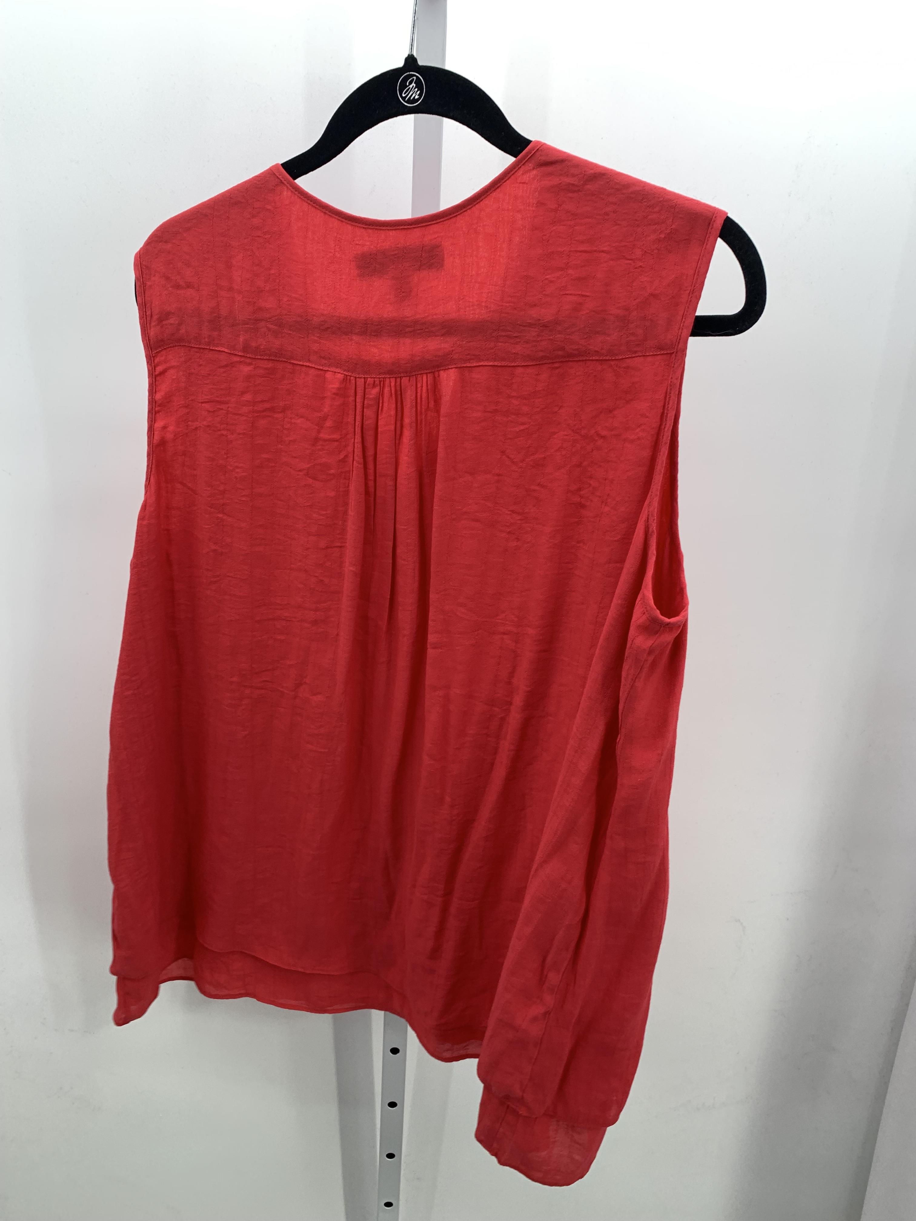 Size Extra Large Misses Sleeveless Shirt