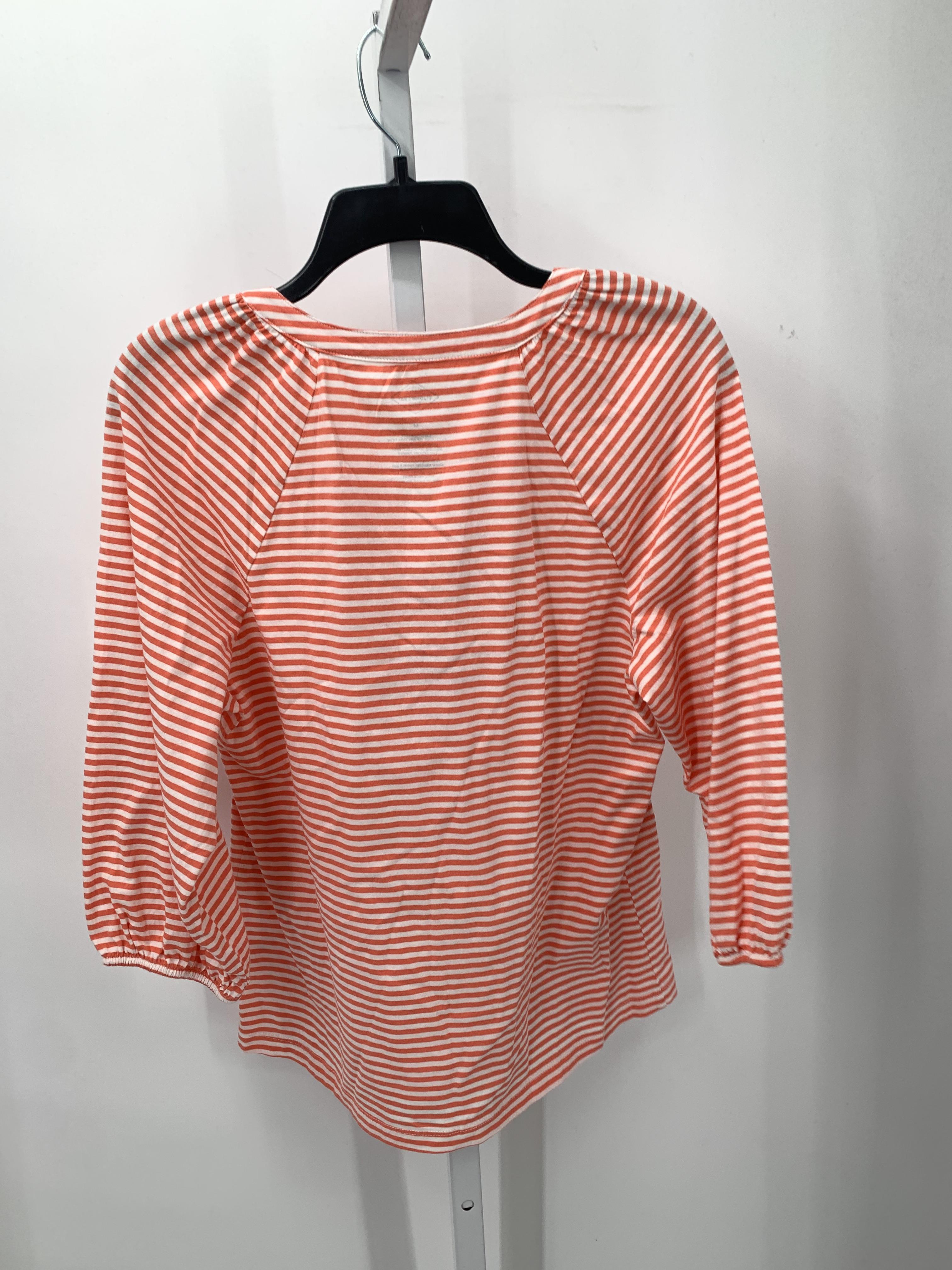 St. Johns Bay Size Medium Misses 3/4 Sleeve Shirt