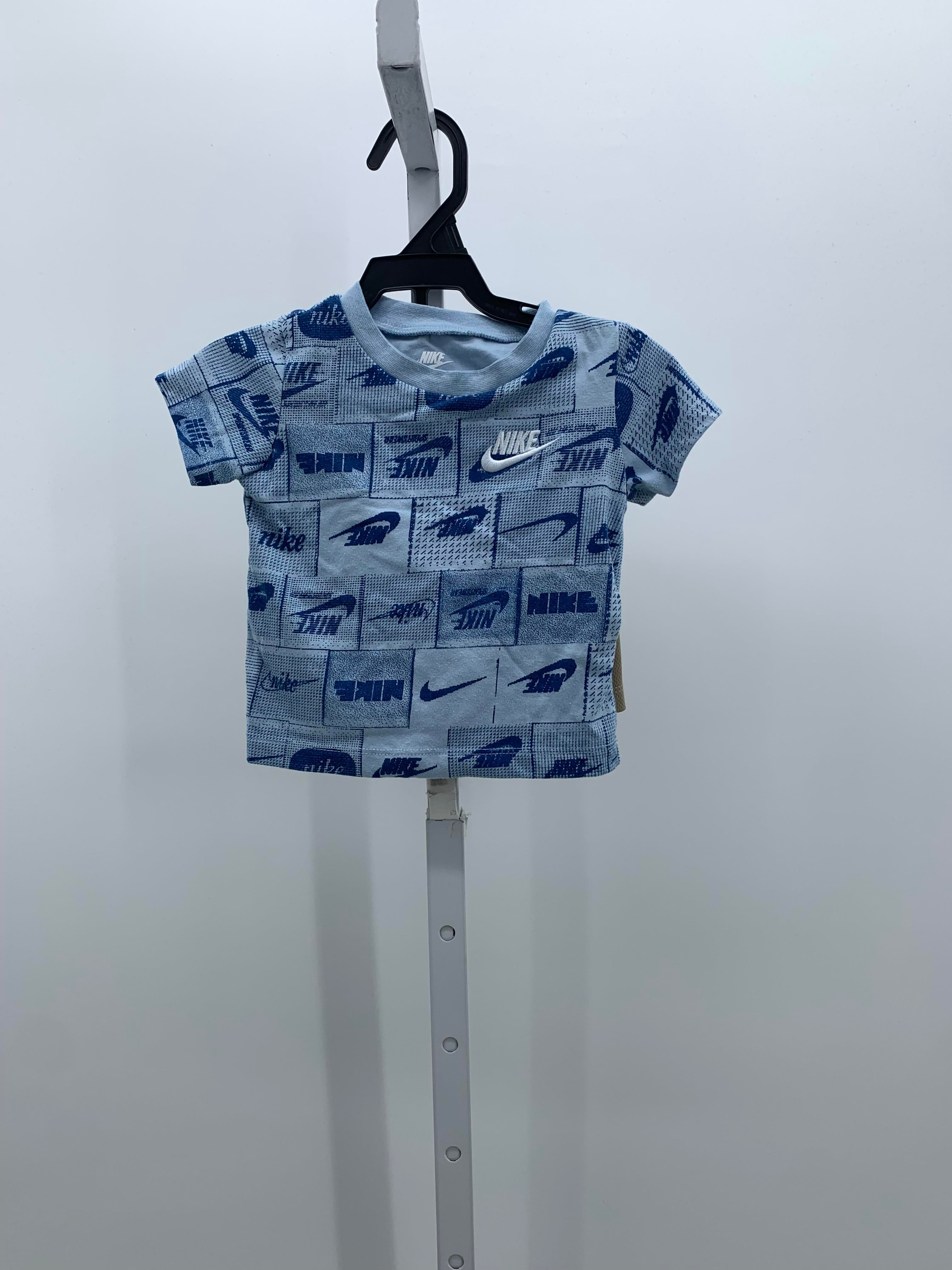 KNIT TEE BROWN SHORTS