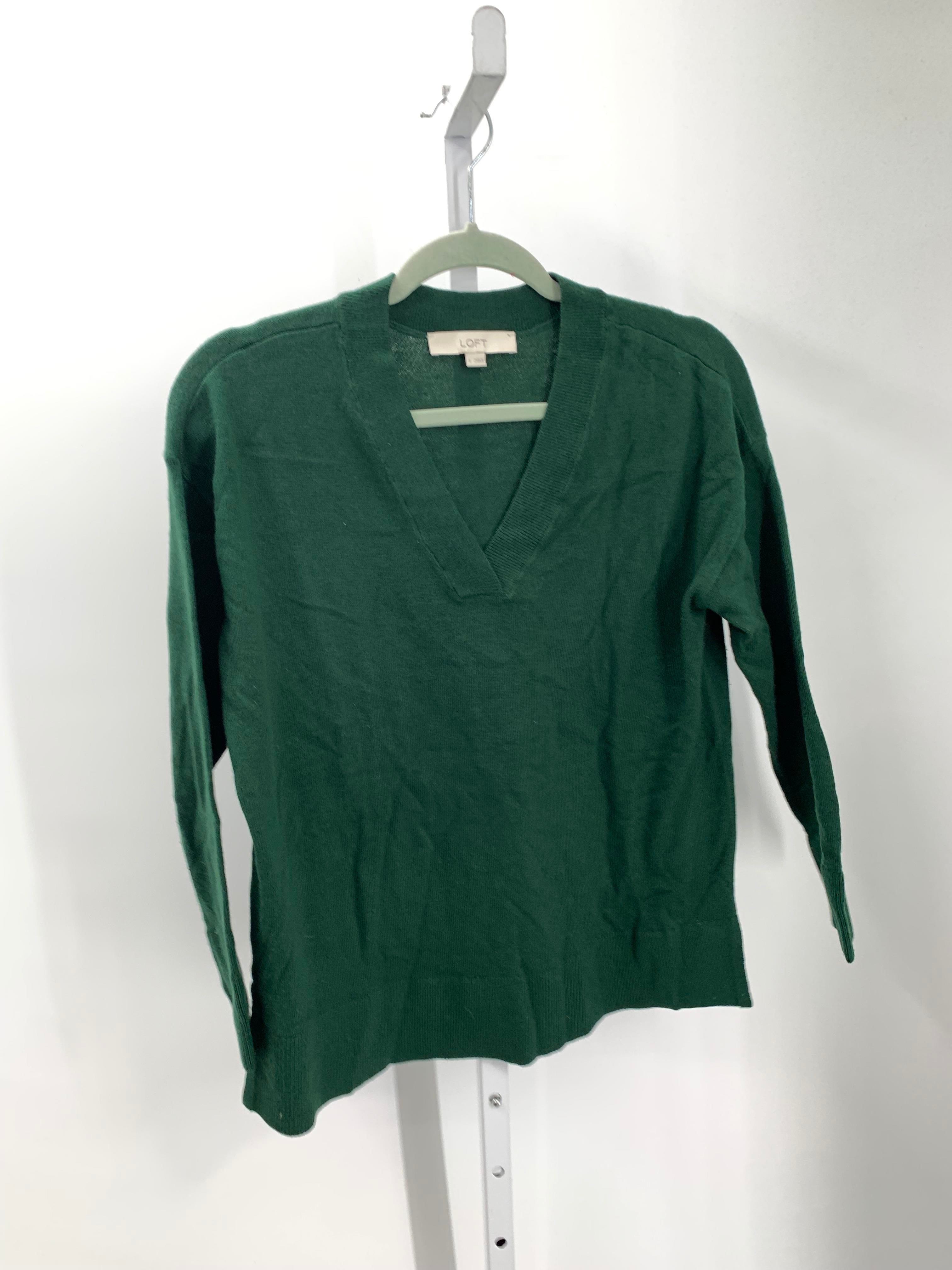 Loft Size Small Misses Long Slv Sweater