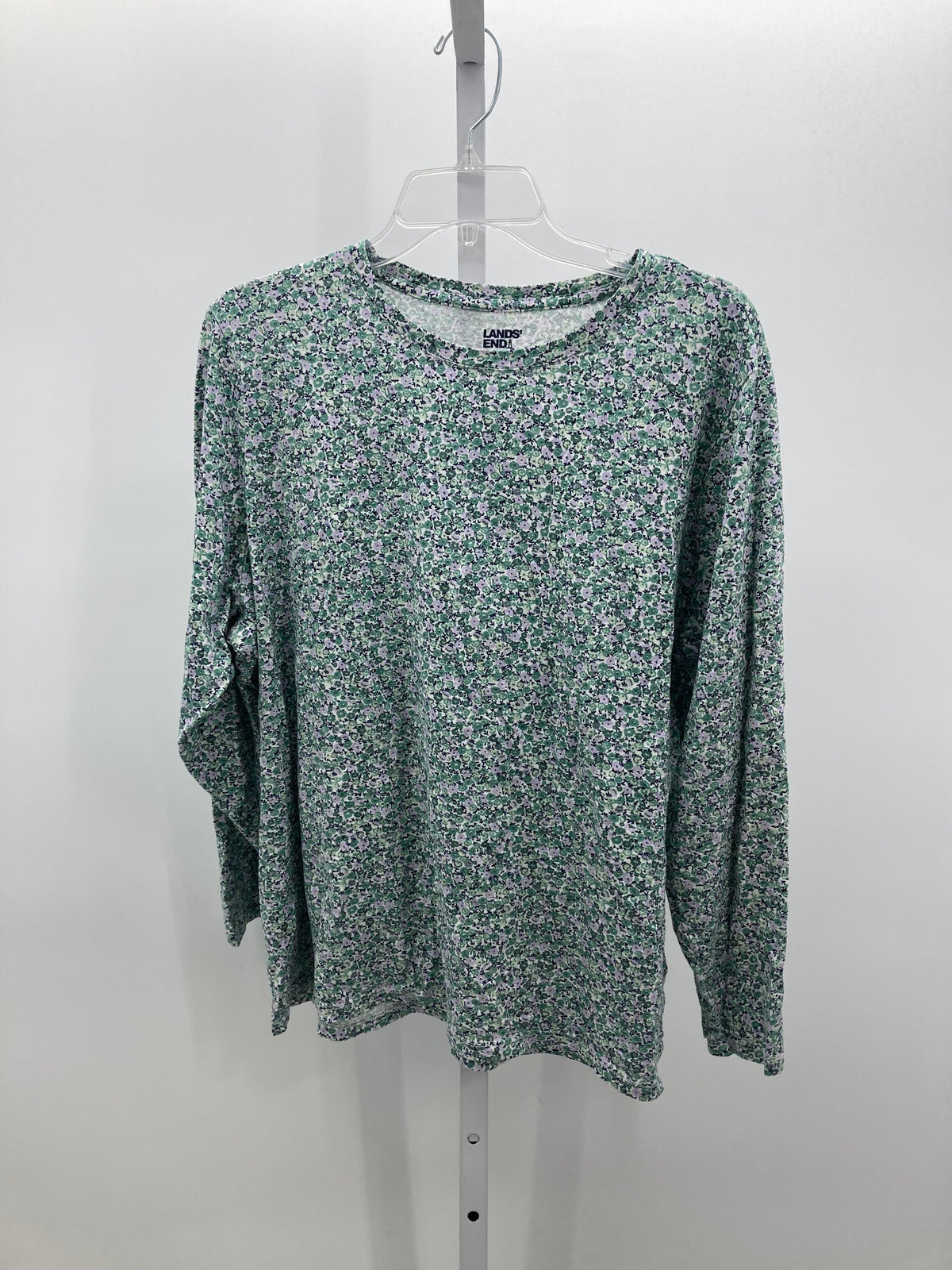 Lands End Size 2X Womens Long Sleeve Shirt