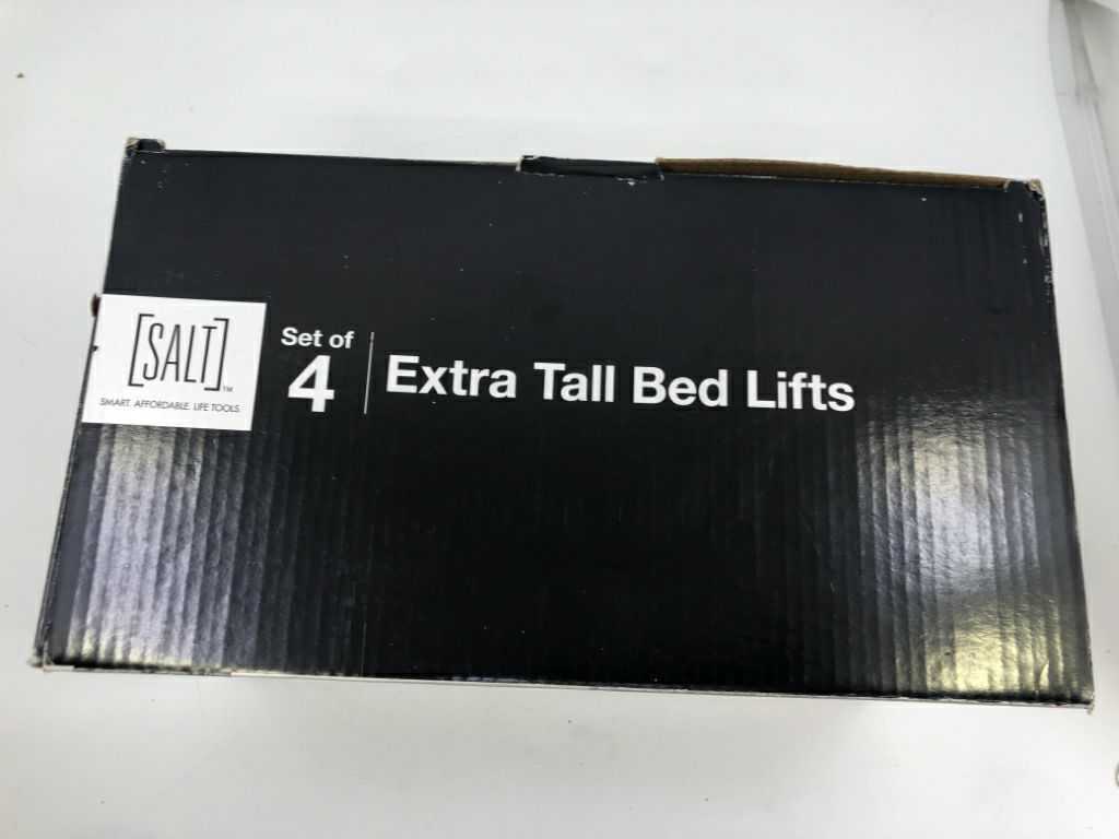 NIB 4 EXTRA TALL BED LIFTS.