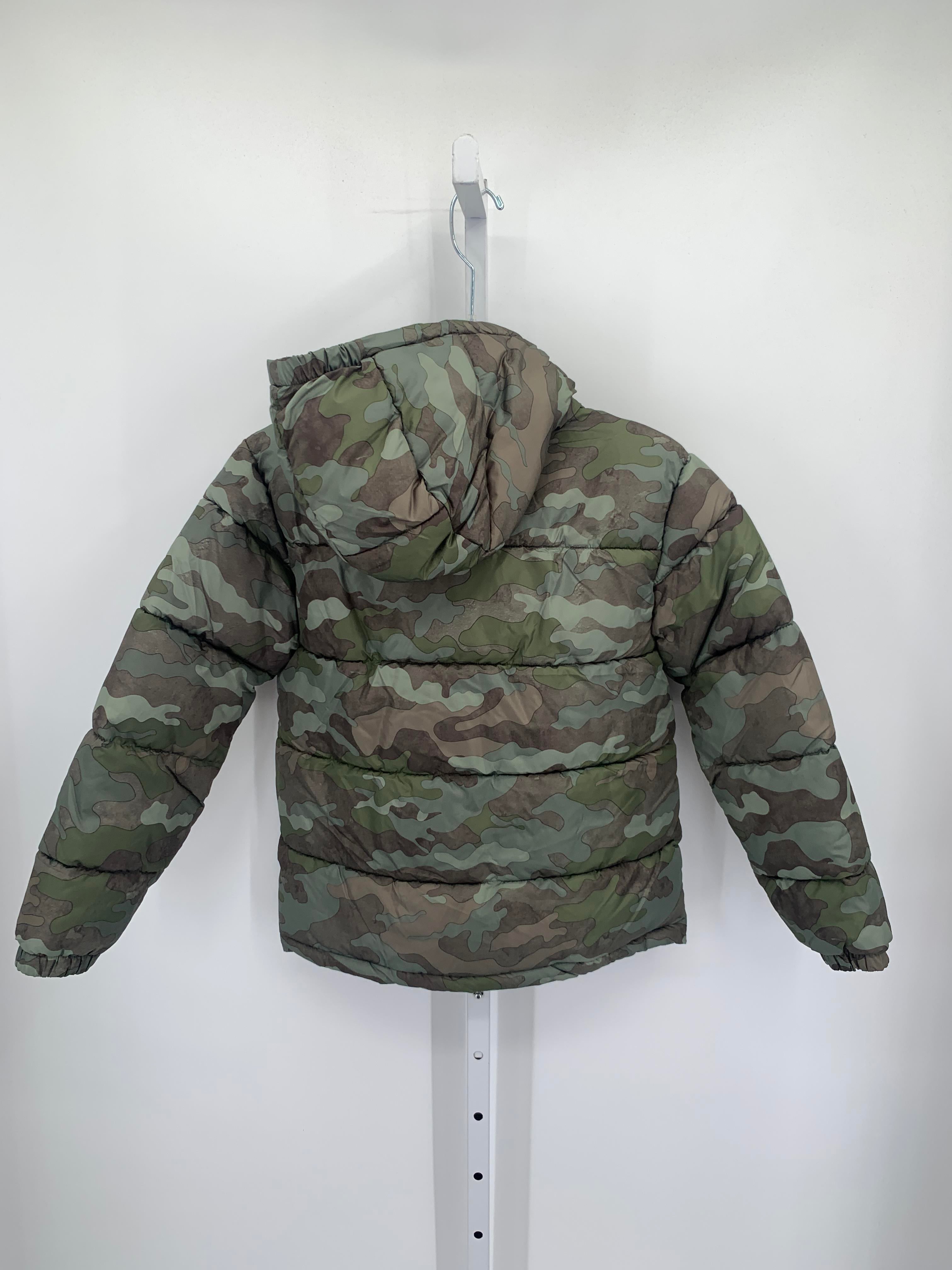 NEW HOODED CAMO PUFFER JACKET