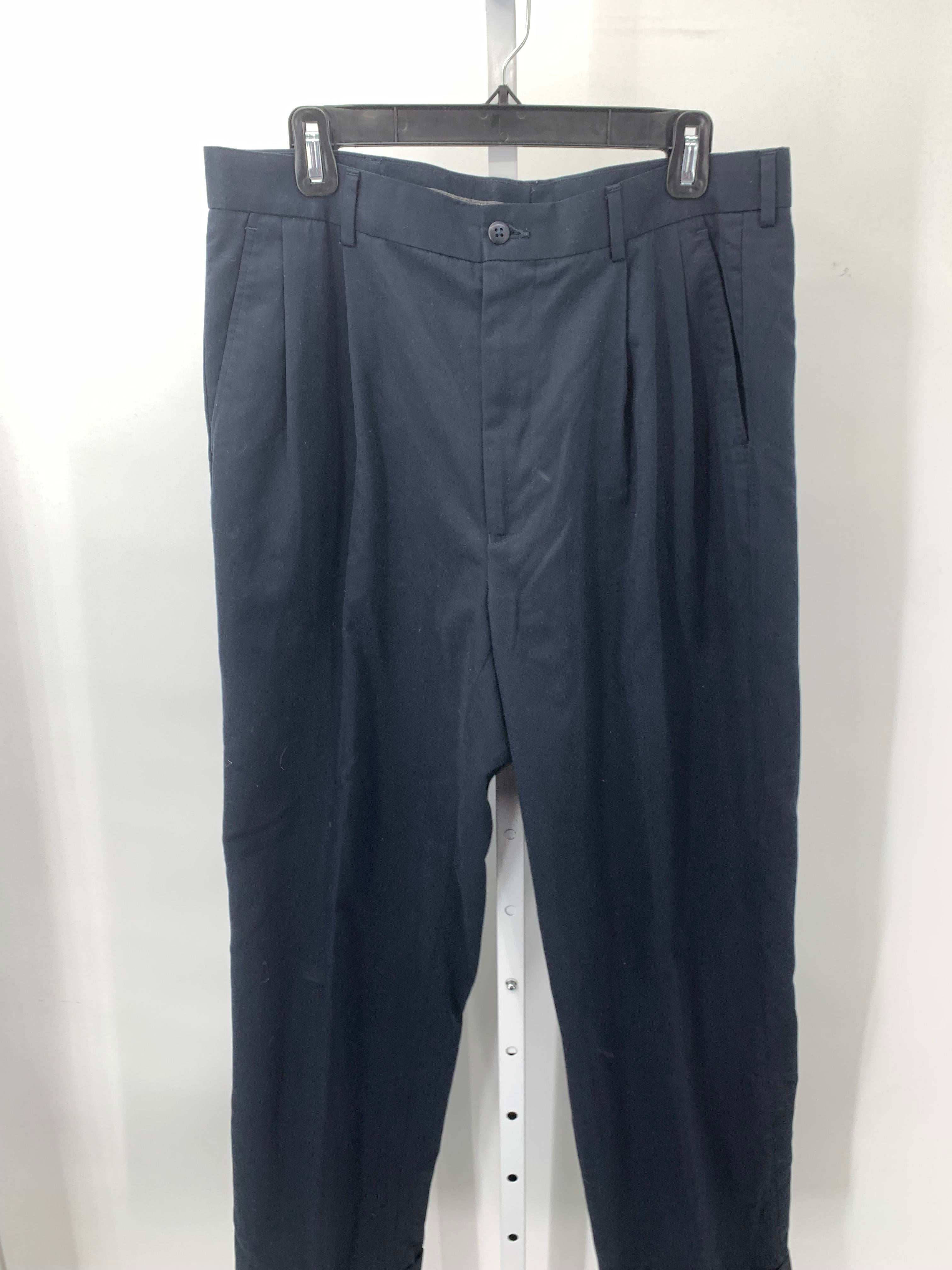 PLEATED FRONT PANTS
