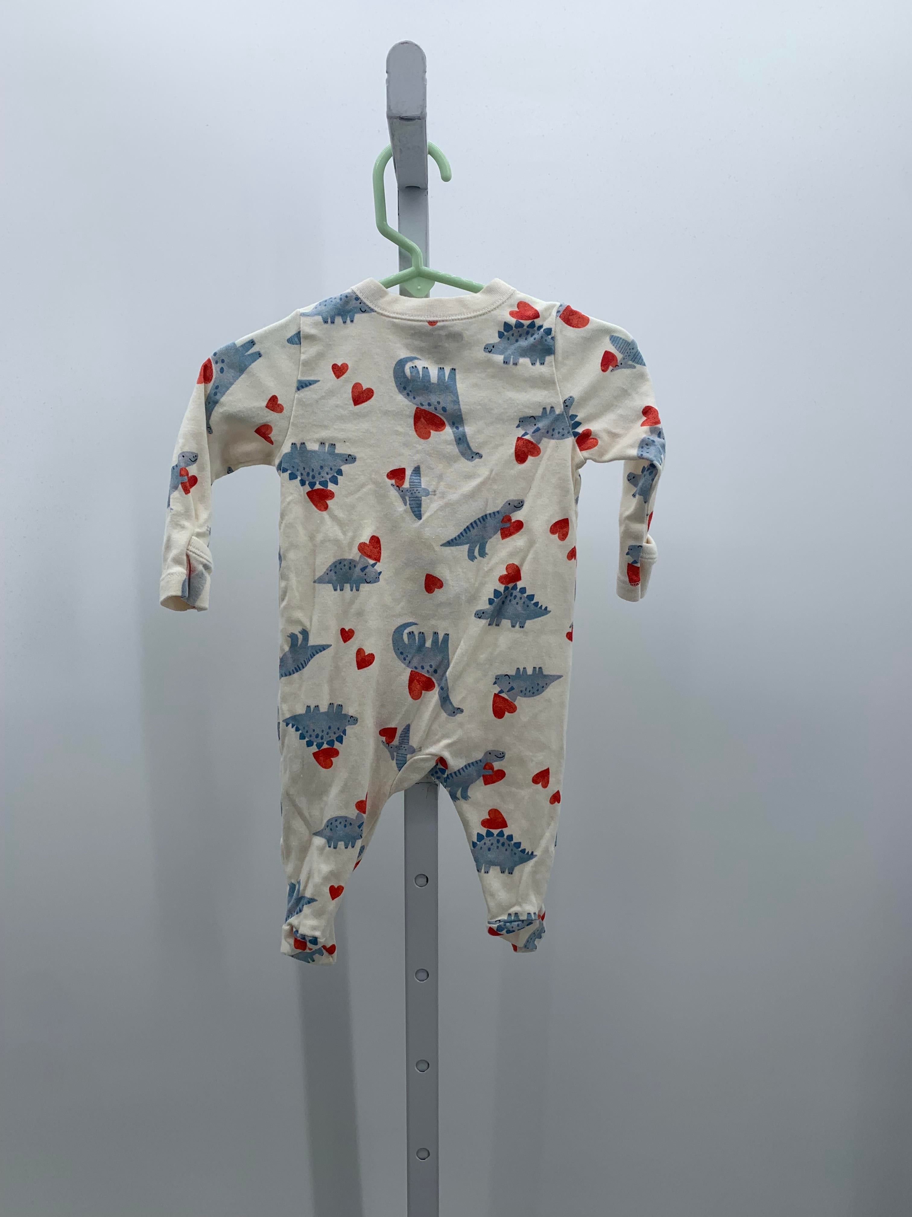 DINO WITH HEARTS ROMPER