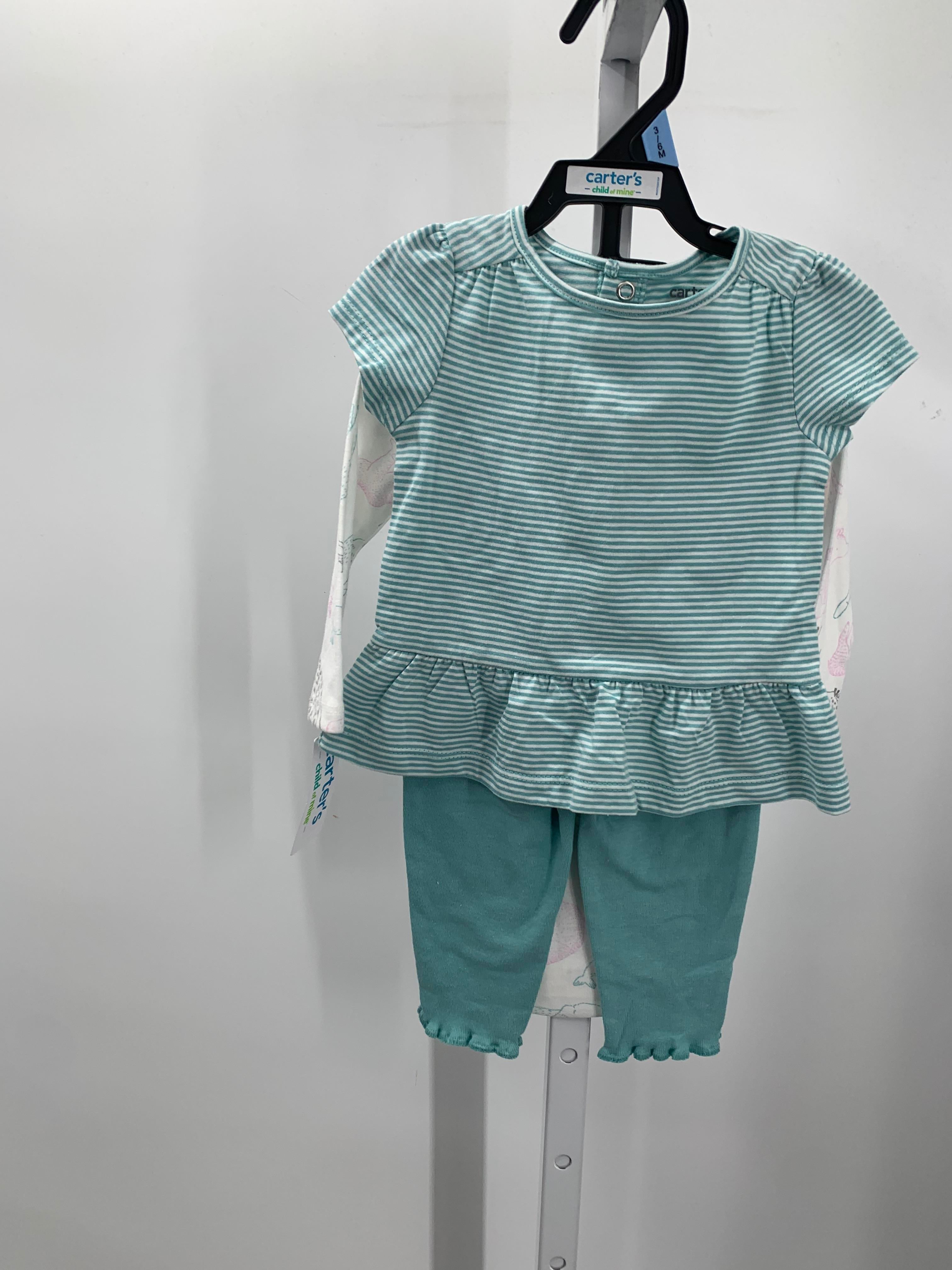 Carters Size 3-6 Months Girls 3 Pieces