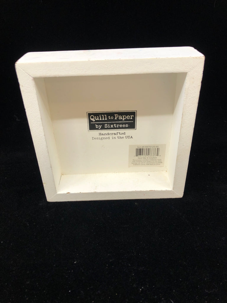 WHEN LIFE GETS HARD WOOD BLOCK SIGN.