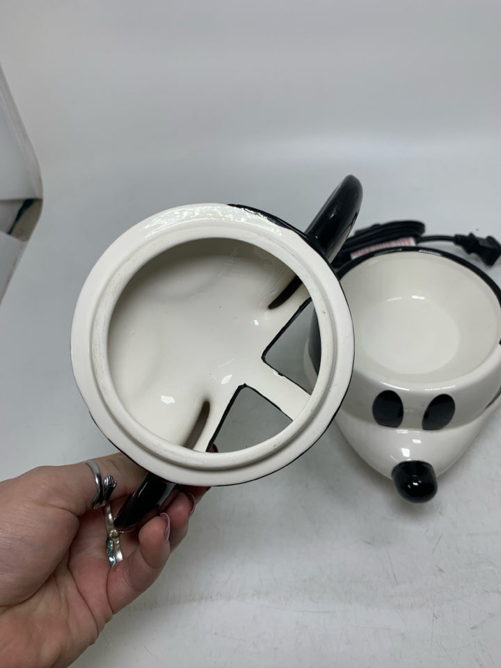 DISNEY MICKEY MOUSE TART WARMER CERAMIC.