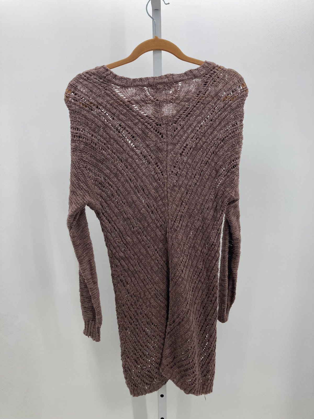 Pink Rose Size Medium Misses Long Sleeve Dress