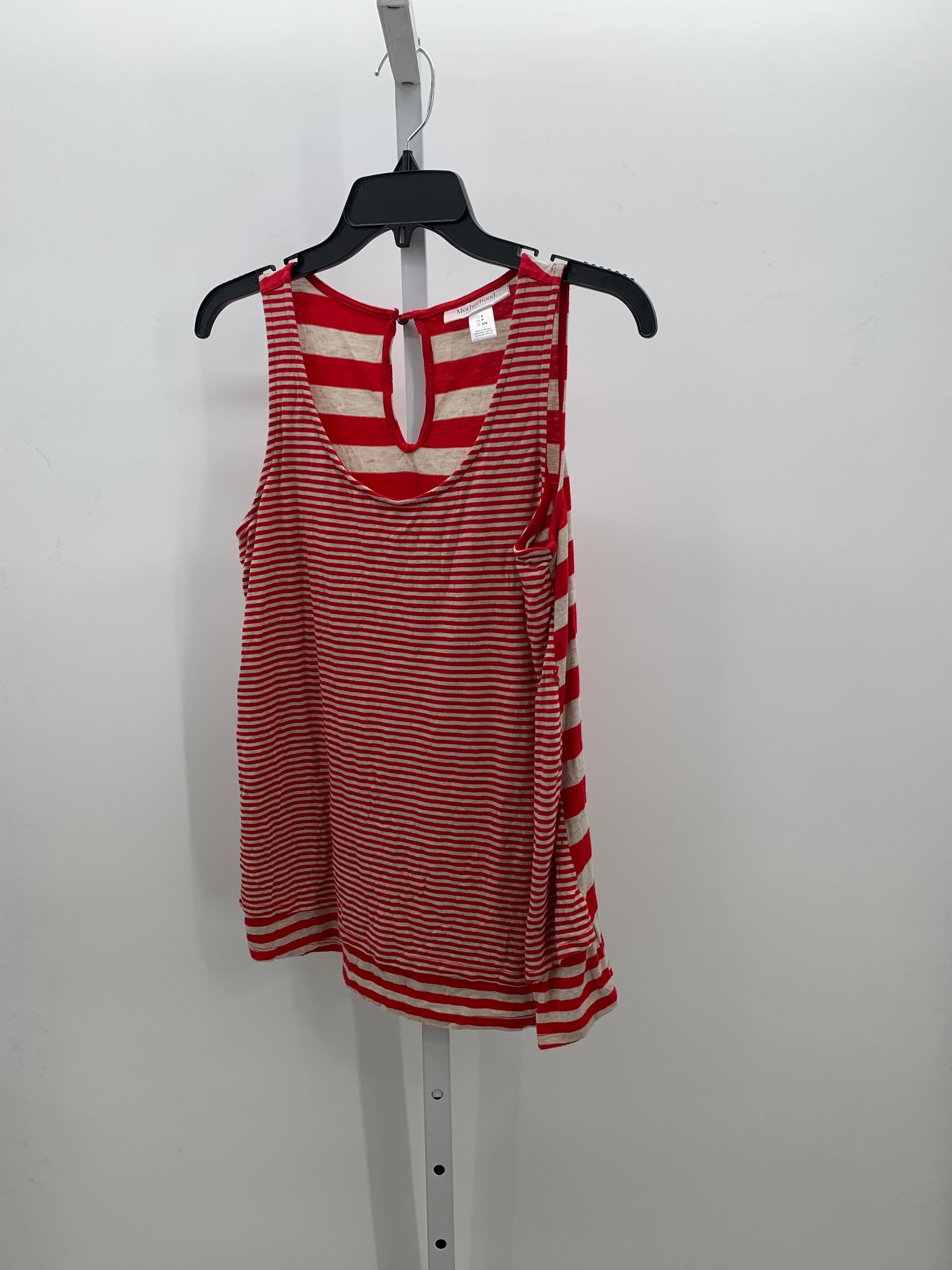 Motherhood Red Size Small Maternity Tank