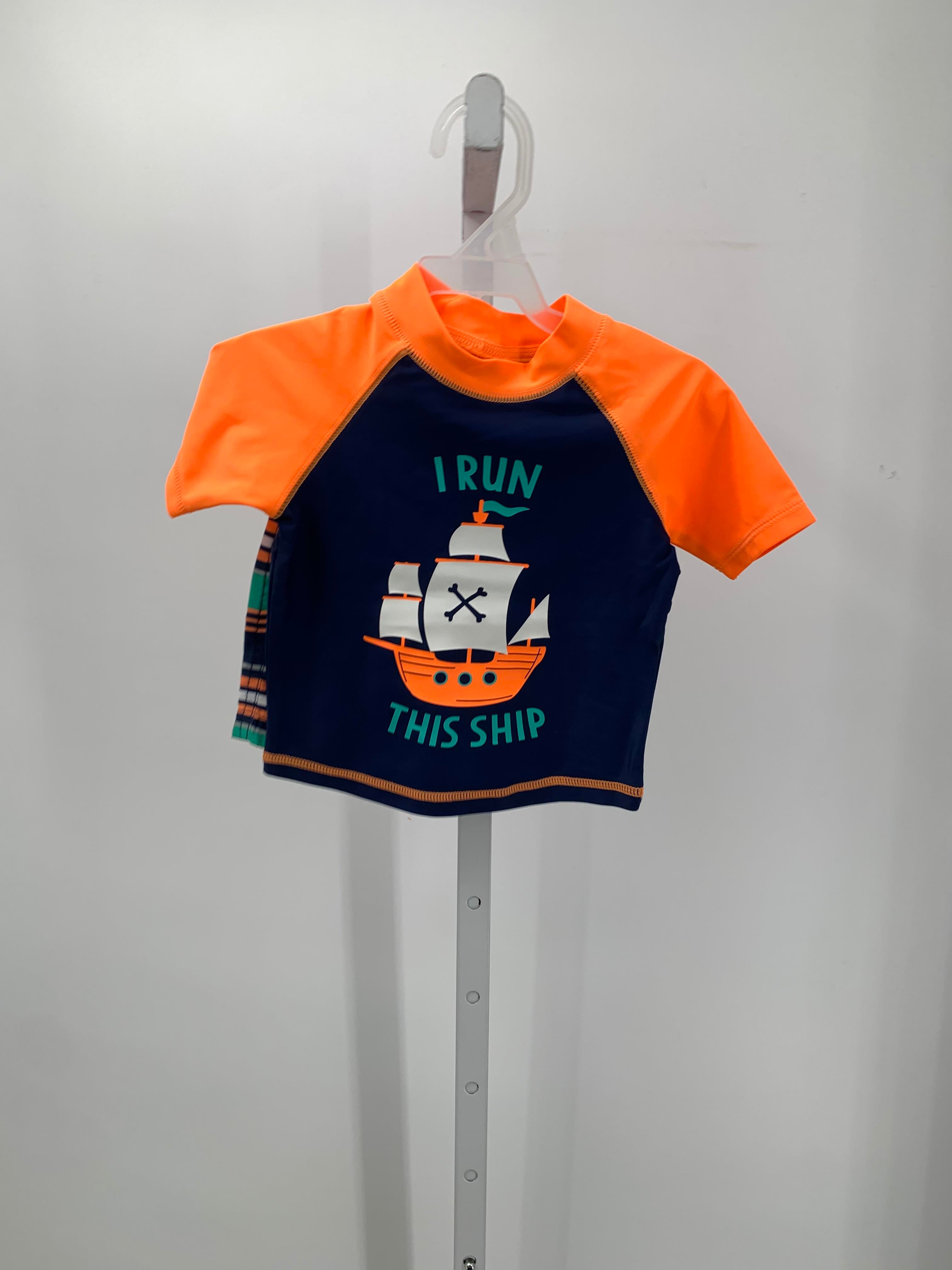 NWOT I RUN THIS SHIP TOP AND SHORTS