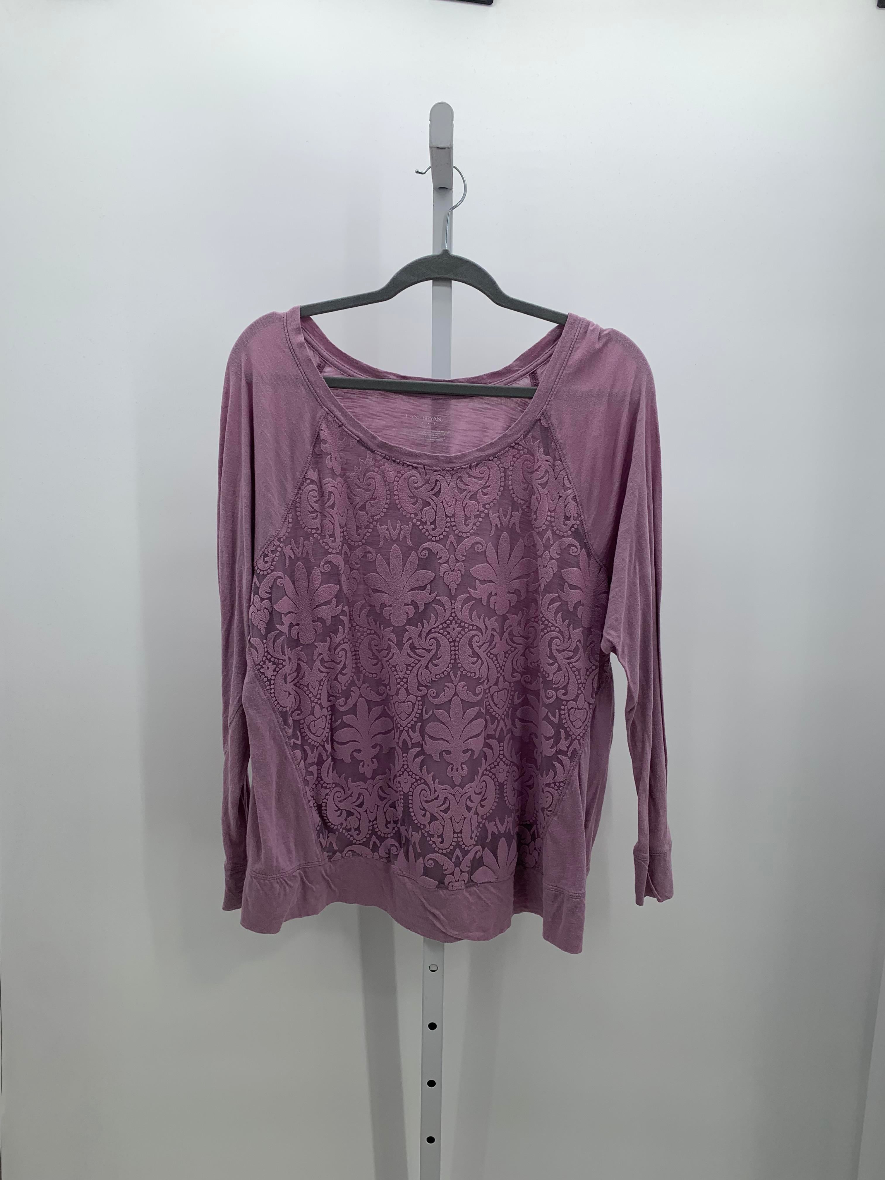 Lane Bryant Size 18/20 W Womens Long Sleeve Shirt
