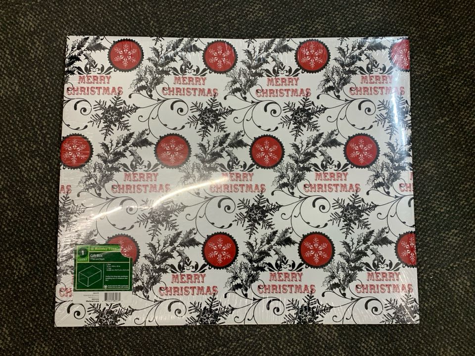 NIB CHRISTMAS GIFT BOX.