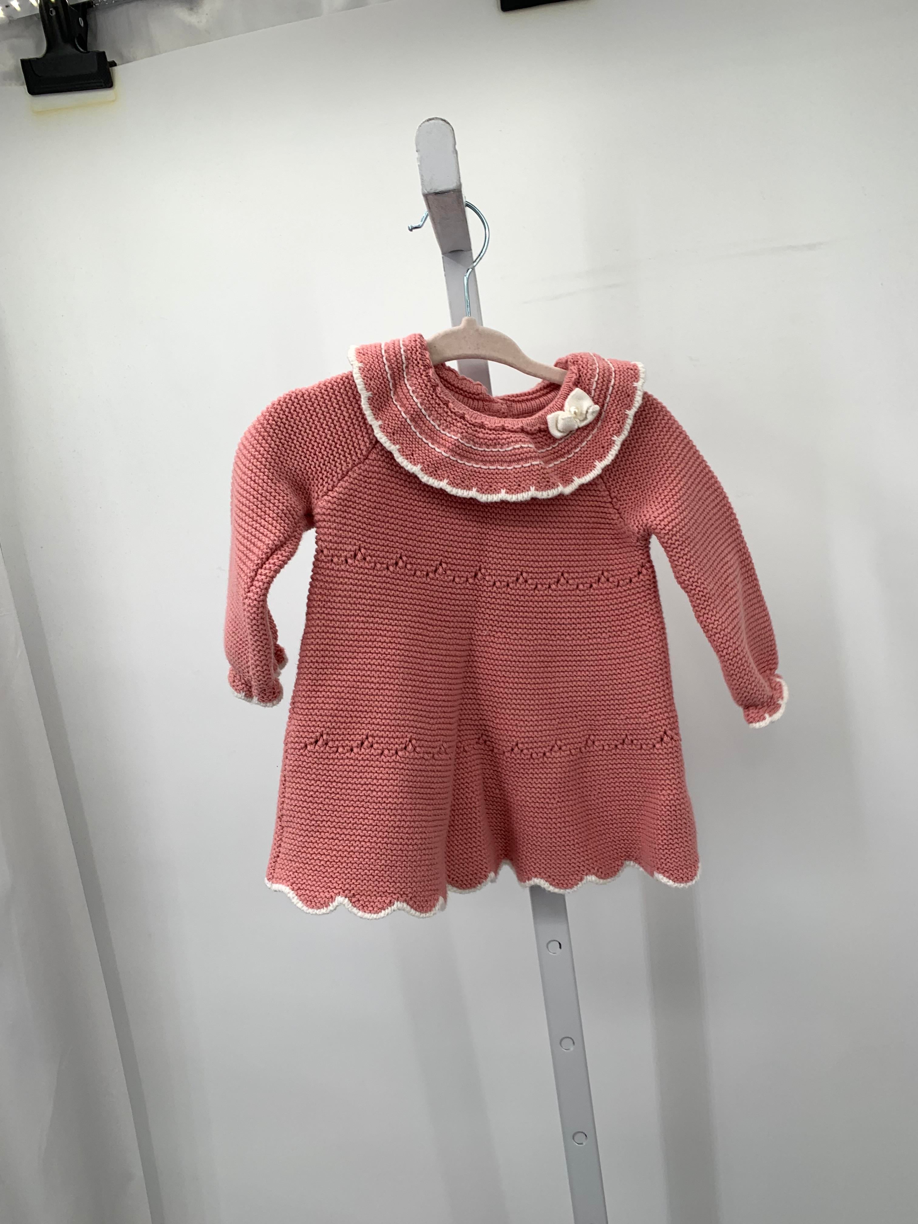 Shabby Chic Size 3-6 Months Girls Long Sleeve Dress